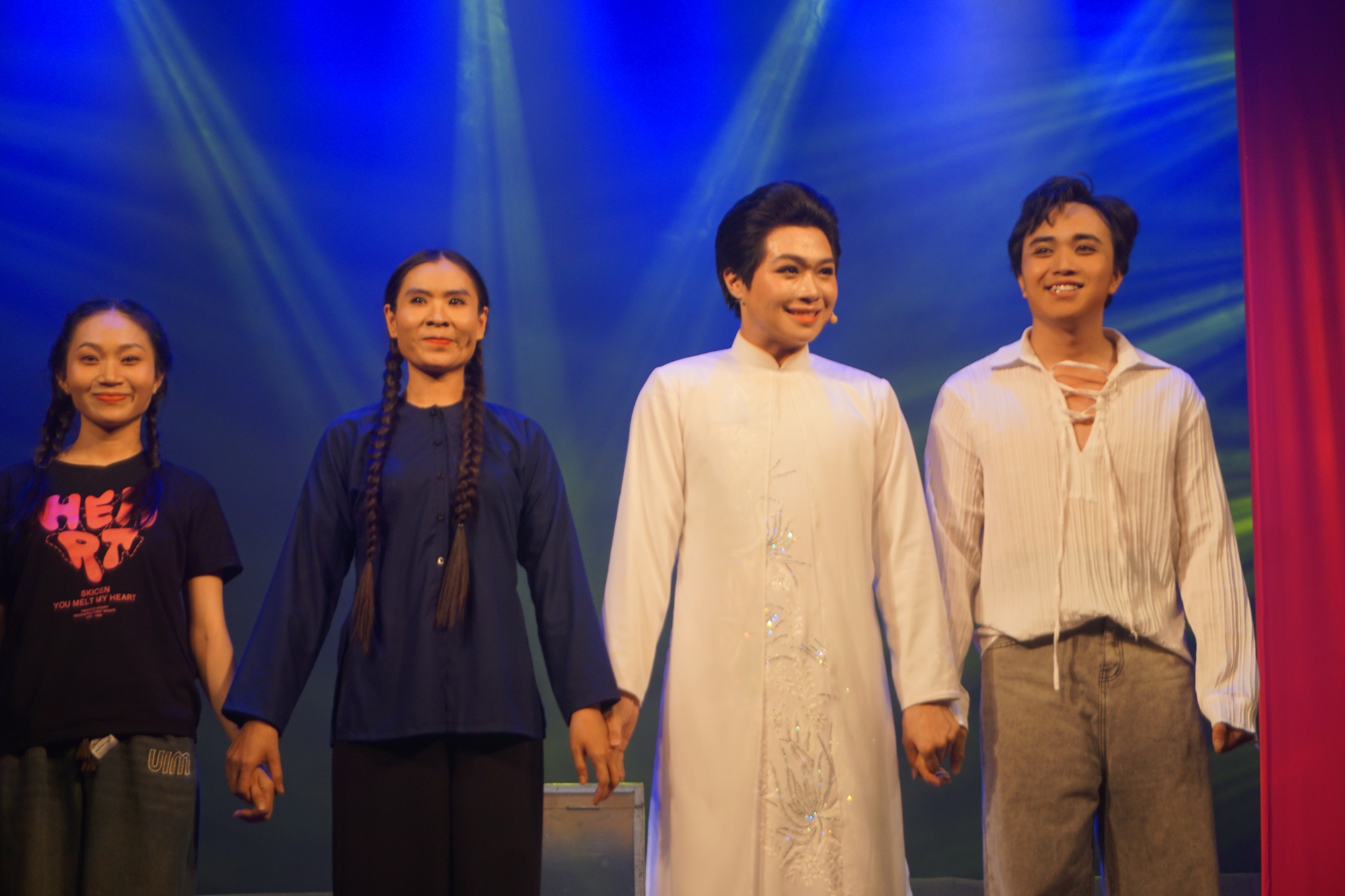 Trọng Nh&acirc;n, L&acirc;m Minh Nghi&ecirc;m, Mỹ Lệ, Hồng Th&ecirc;m &ndash; Đ&ecirc;m thi thứ hai gi&agrave;u nội lực - Ảnh 1.