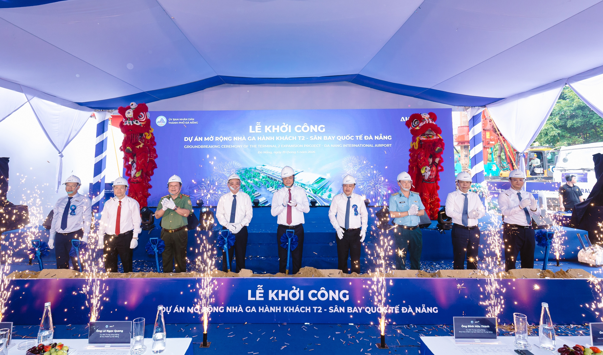 Khởi c&ocirc;ng mở rộng nh&agrave; ga quốc tế Đ&agrave; Nẵng n&acirc;ng cao chất lượng dịch vụ h&agrave;ng kh&ocirc;ng - Ảnh 2.