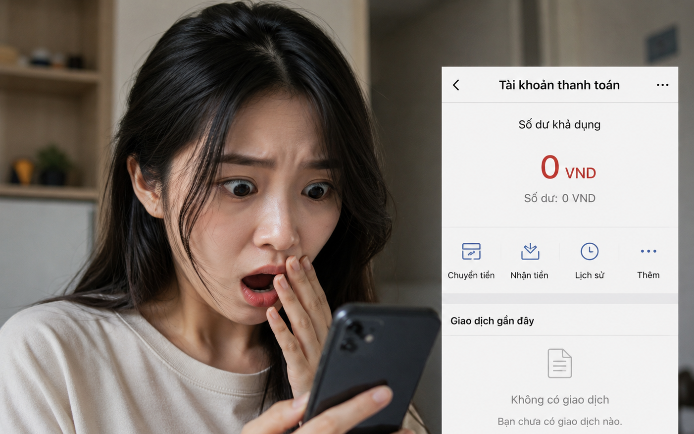 Cài đặt BHYT điện tử cho con, một phụ nữ bị rút sạch tiền