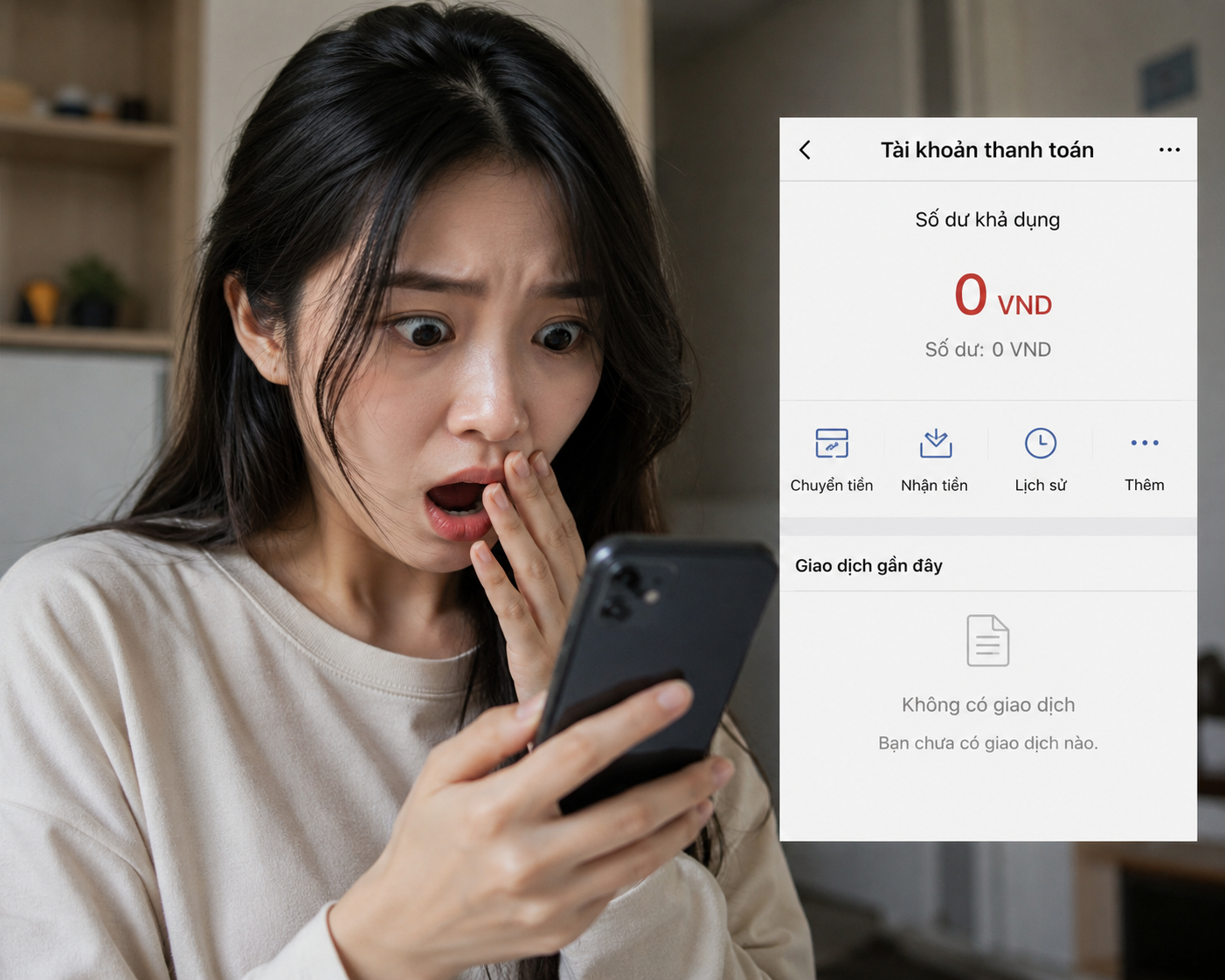 C&agrave;i đặt BHYT điện tử cho con, một người bị r&uacute;t sạch hết tiền - Ảnh 1.