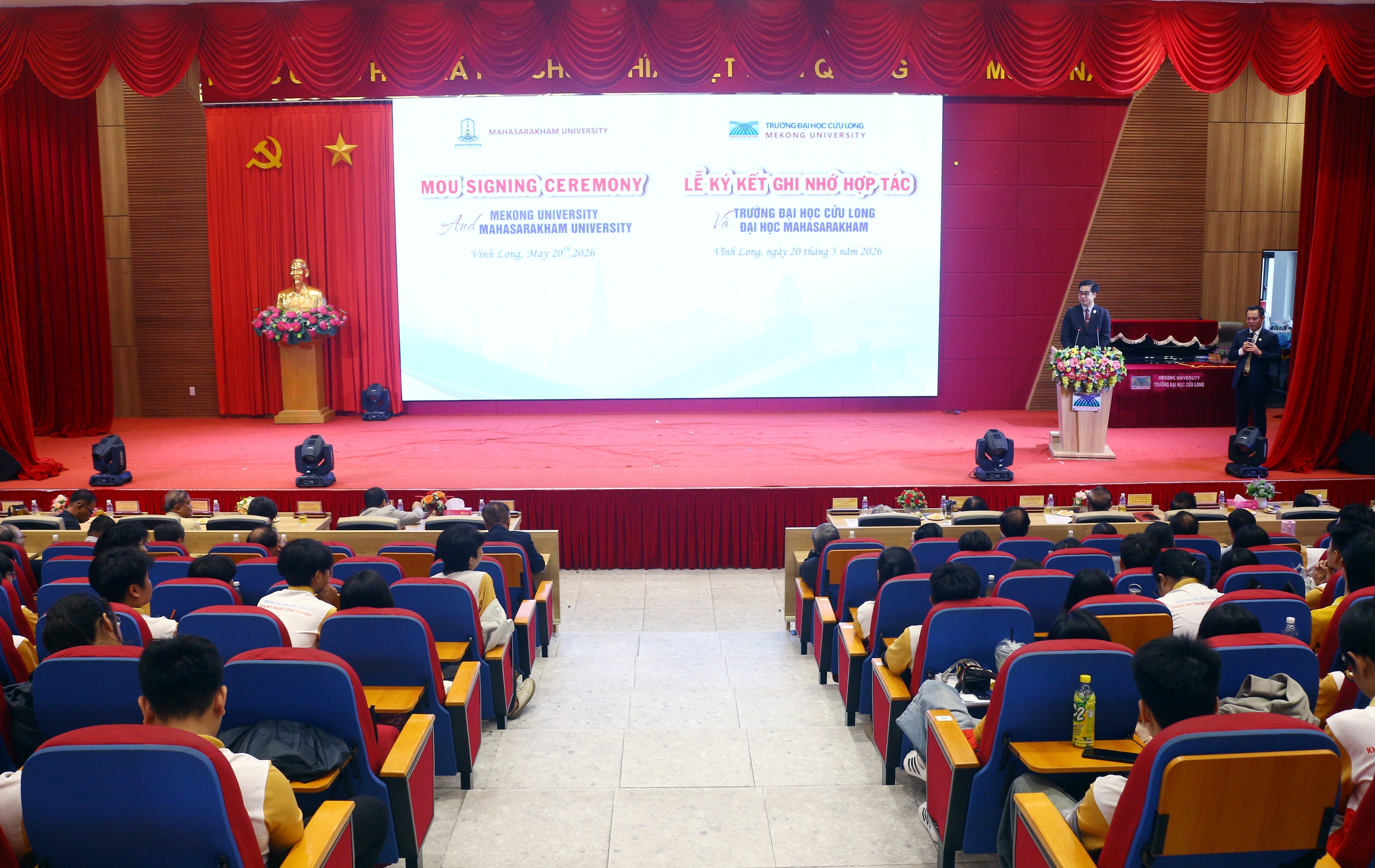 Trường Đại học Cửu Long k&yacute; kết hợp t&aacute;c với đại học của Th&aacute;i Lan - Ảnh 1.