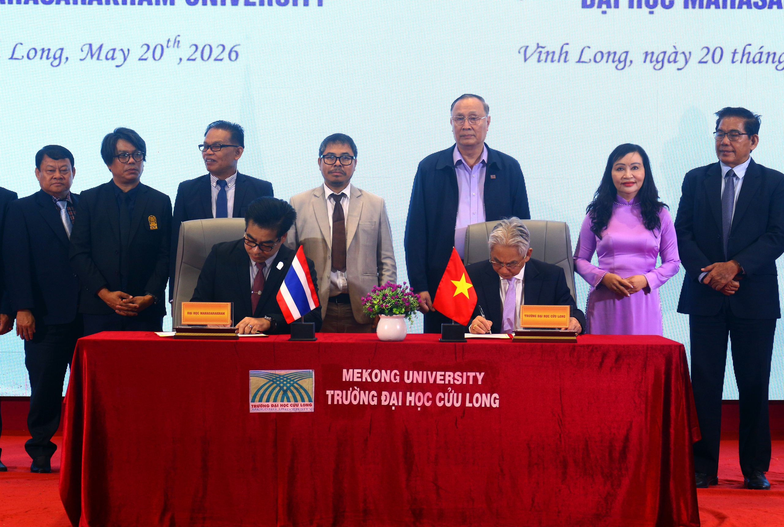 Trường Đại học Cửu Long k&yacute; kết hợp t&aacute;c với đại học của Th&aacute;i Lan - Ảnh 3.