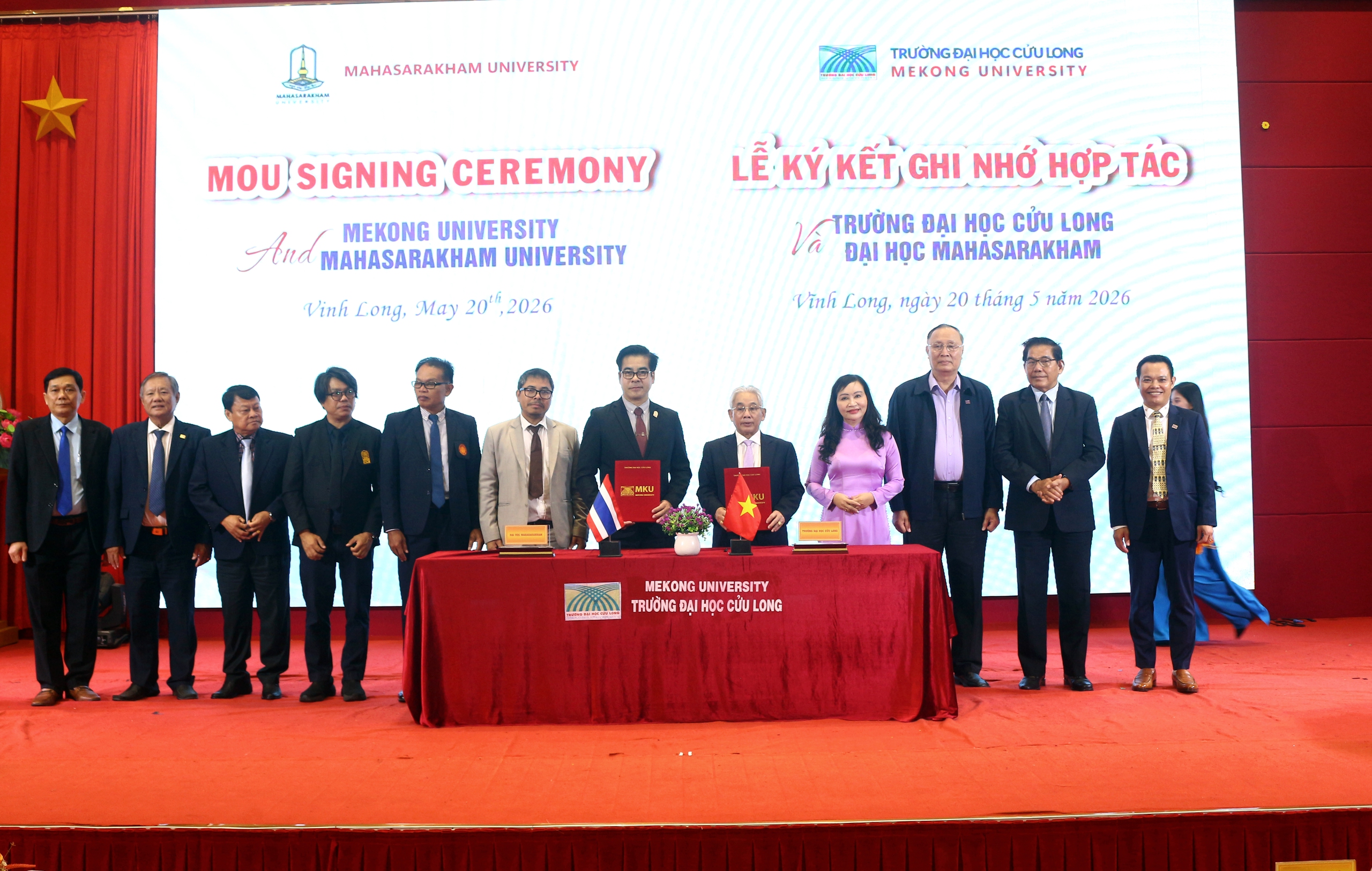 Trường Đại học Cửu Long k&yacute; kết hợp t&aacute;c với đại học của Th&aacute;i Lan - Ảnh 4.