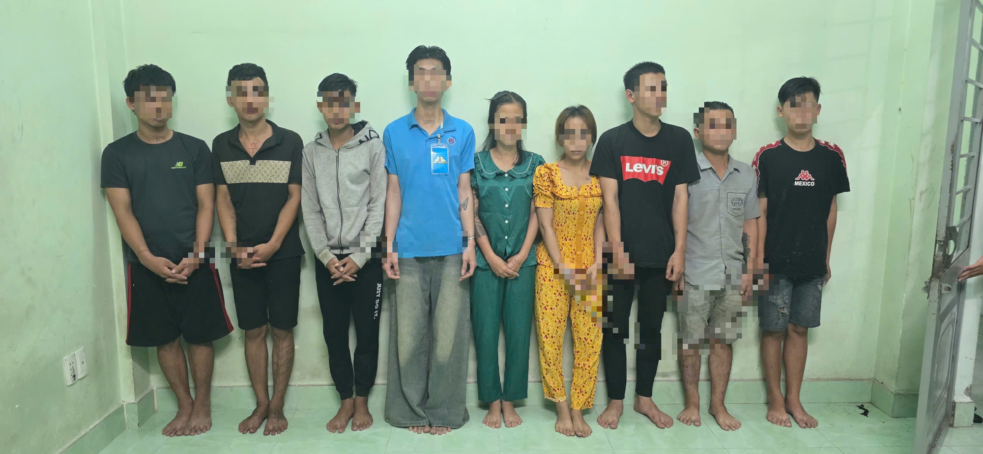 Công an triệt phá Nhóm cướp tài sản Bình Dương gồm 9 đối tượng trẻ tuổi - Ảnh 1.
