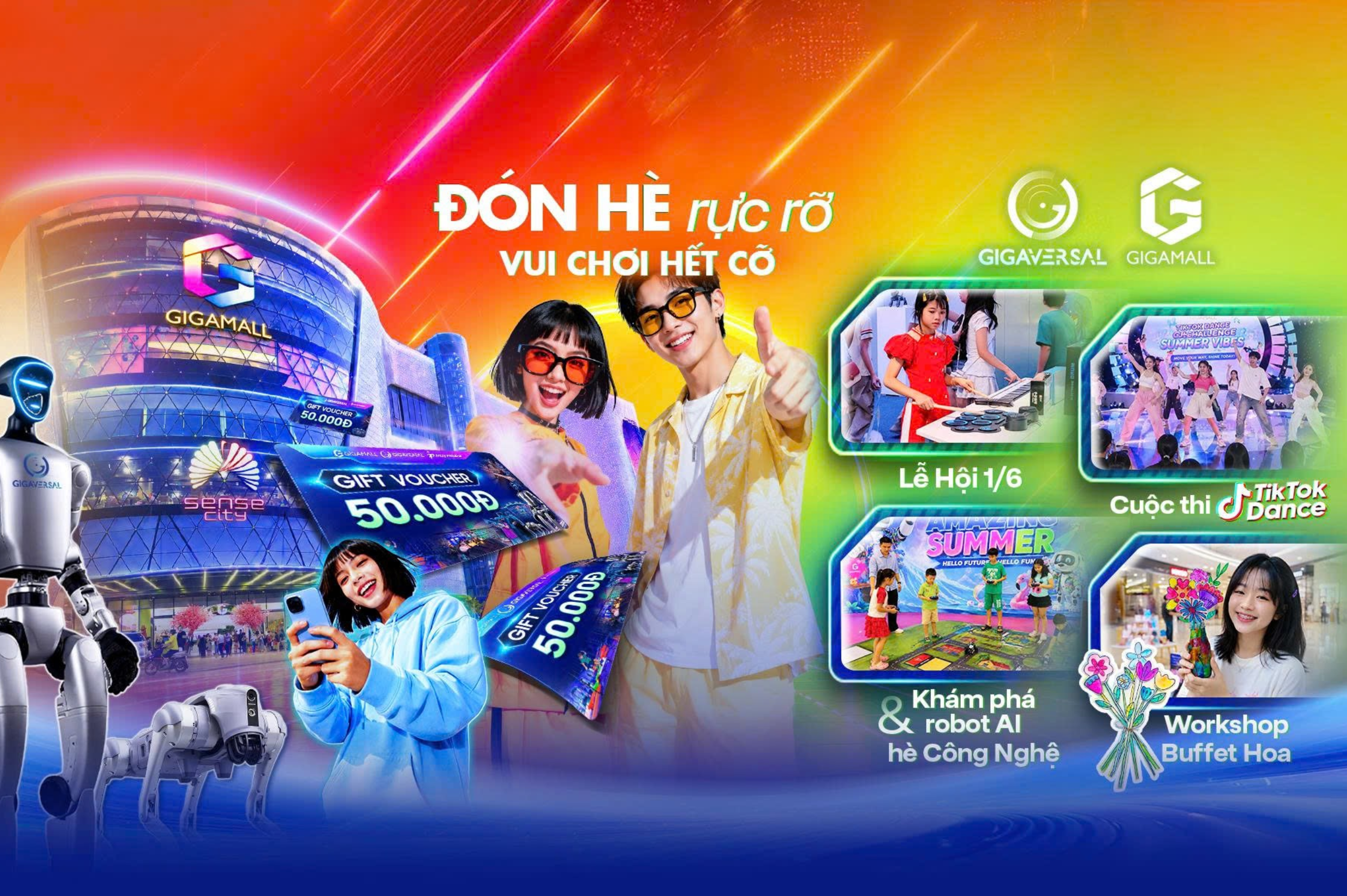Đón Amazing Summer rực rỡ với chuỗi trải nghiệm công nghệ và mua sắm độc đáo tại Gigamall - Ảnh 1.