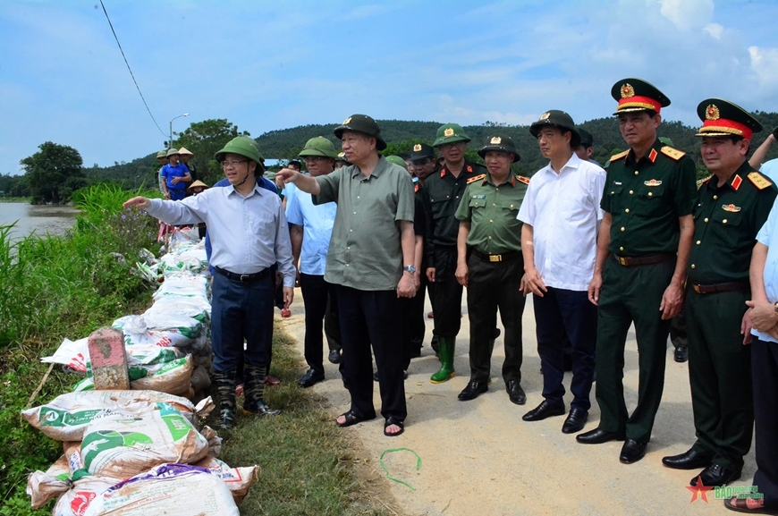 Thư của Tổng B&iacute; thư, Chủ tịch nước T&ocirc; L&acirc;m nh&acirc;n 80 năm Ng&agrave;y truyền thống ph&ograve;ng, chống thi&ecirc;n tai - Ảnh 1.