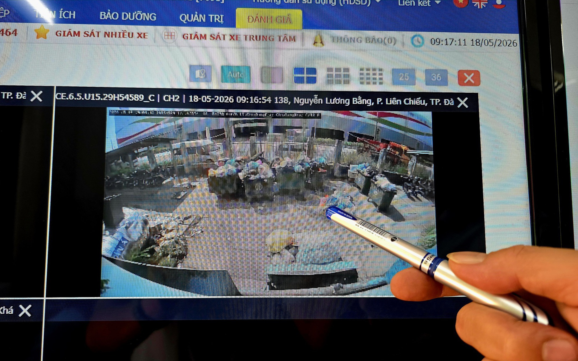 Đà Nẵng: Gắn camera cho xe rác, số hóa quy trình thu gom