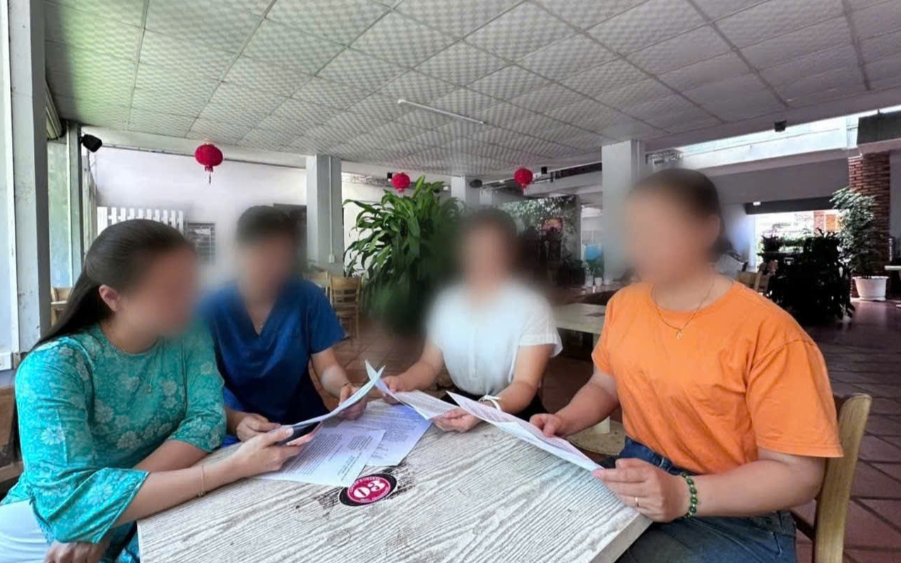 Phường báo cáo tỉnh về đơn kiến nghị tập thể của nhân viên y tế học đường