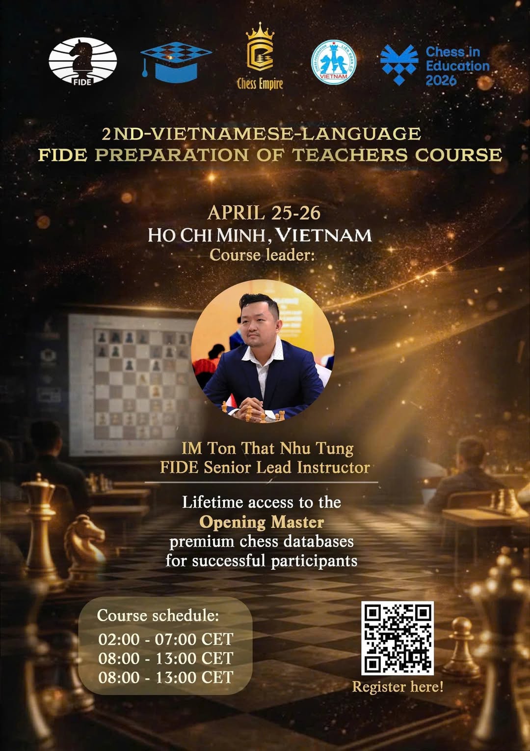 Nghi vấn sai phạm tài chính, FIDE dừng cấp chứng chỉ giảng viên cờ vua tại Việt Nam - Ảnh 3.