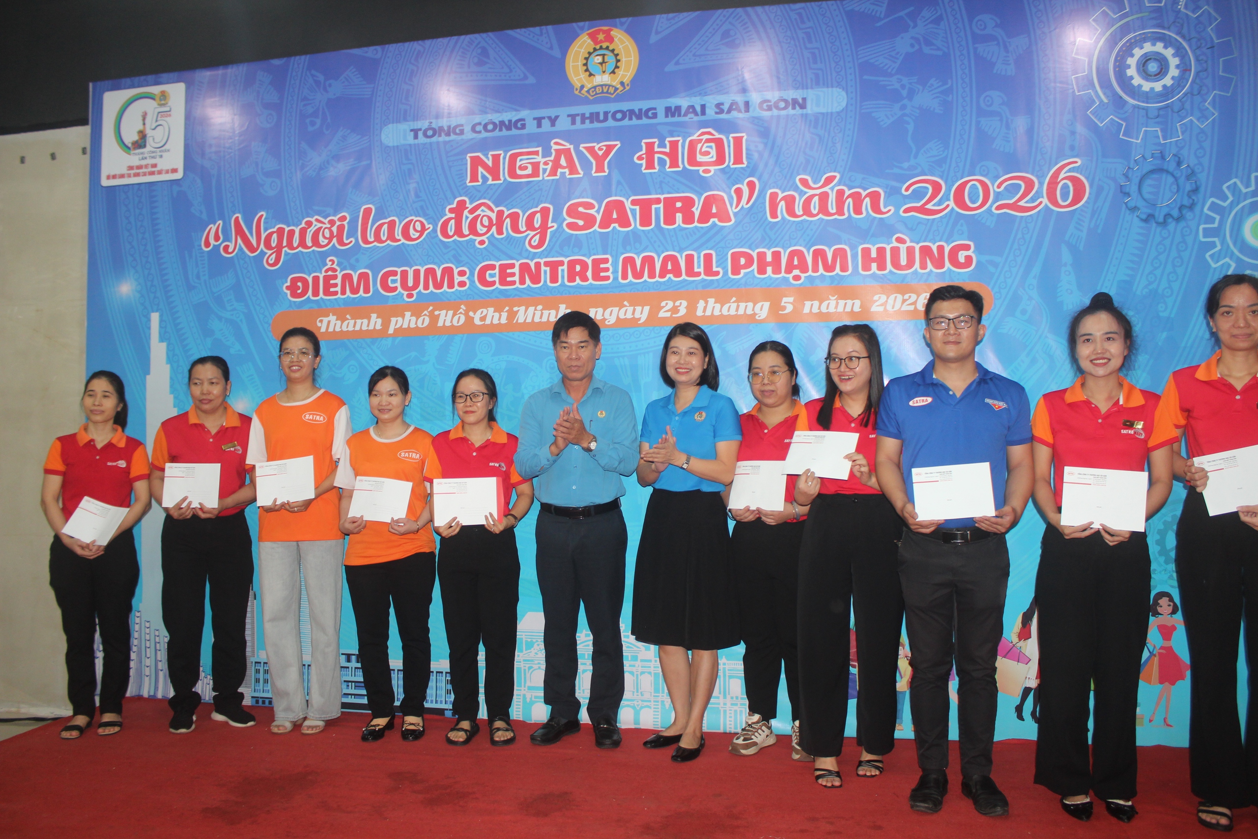 Tưng bừng Ngày hội "Người lao động Satra" năm 2026 - Ảnh 1.