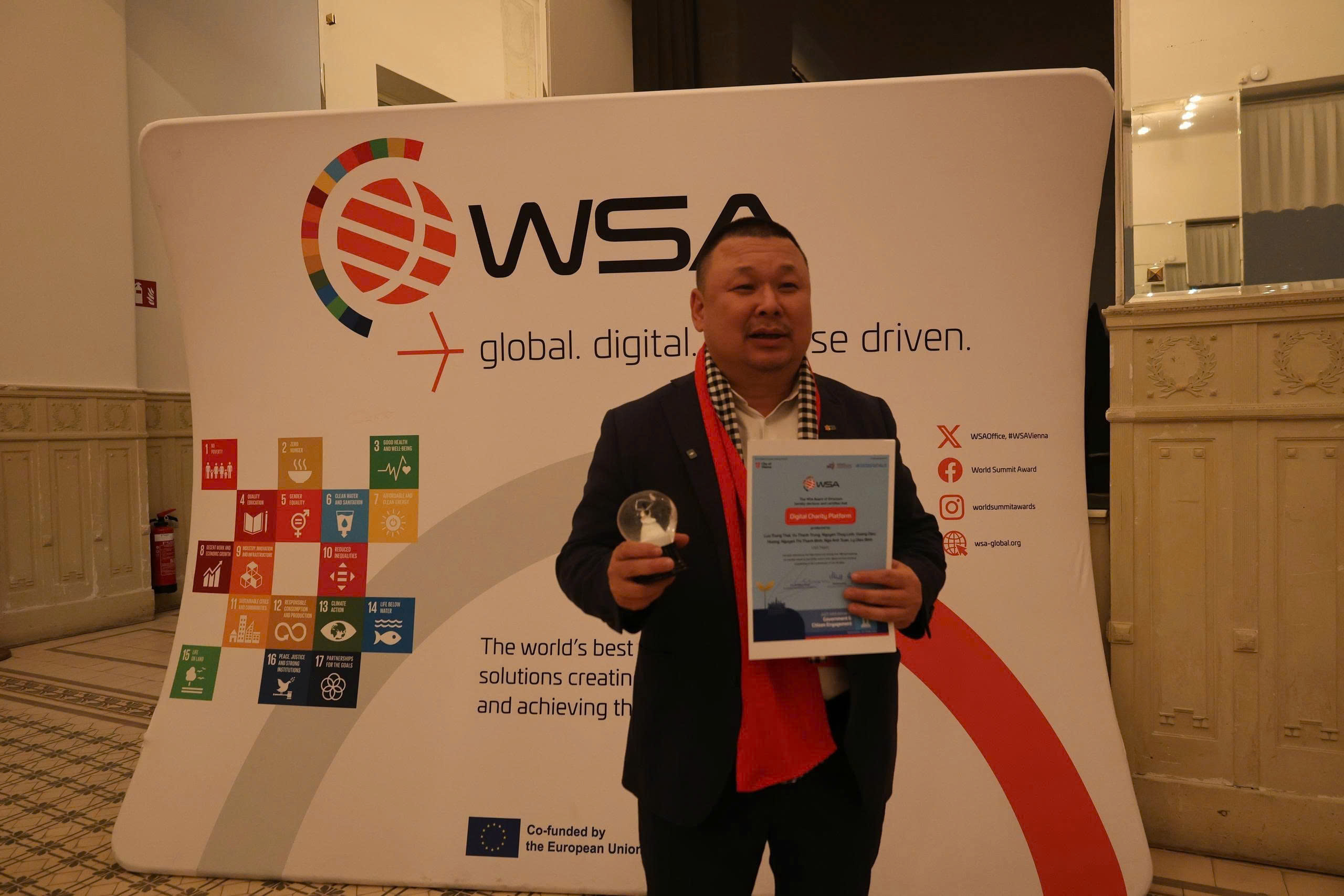 Nền tảng Thiện nguyện của Việt Nam được vinh danh tại World Summit Awards 2025 - Ảnh 2.