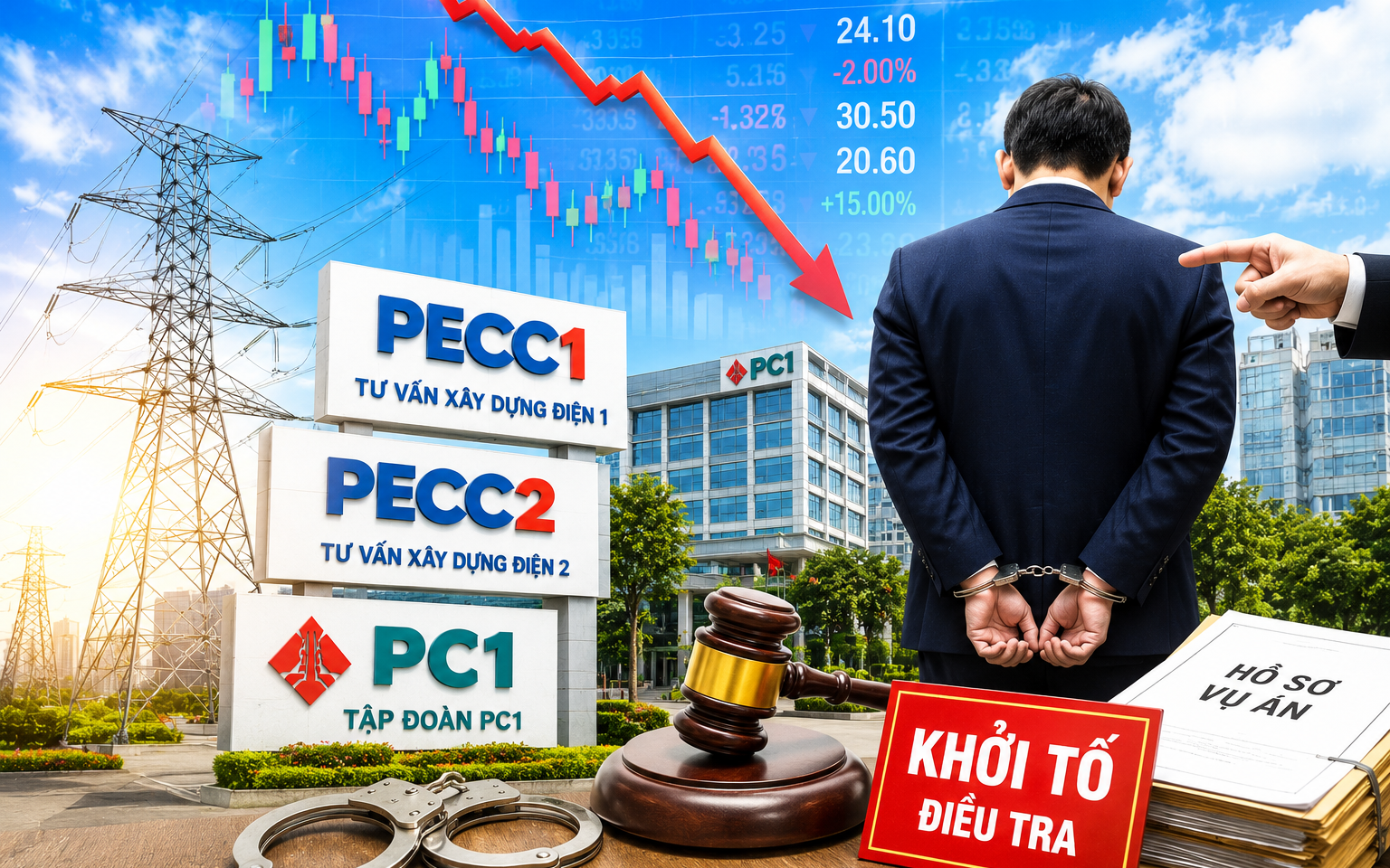 Biến cố dồn dập tại các công ty xây lắp điện