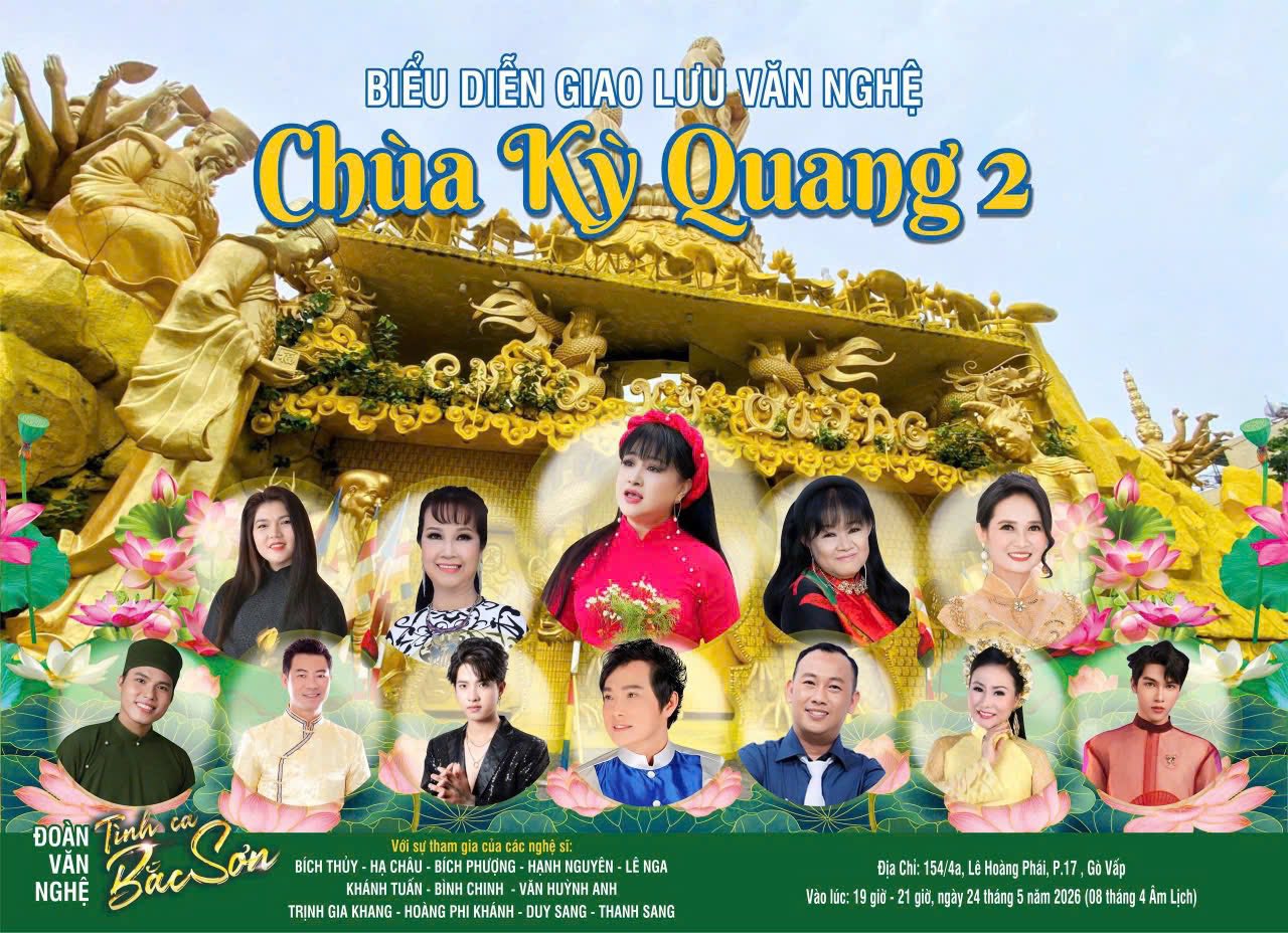 Nghệ sĩ B&iacute;ch Thủy với 4 suất diễn văn nghệ m&ugrave;a Phật đản - Ảnh 2.