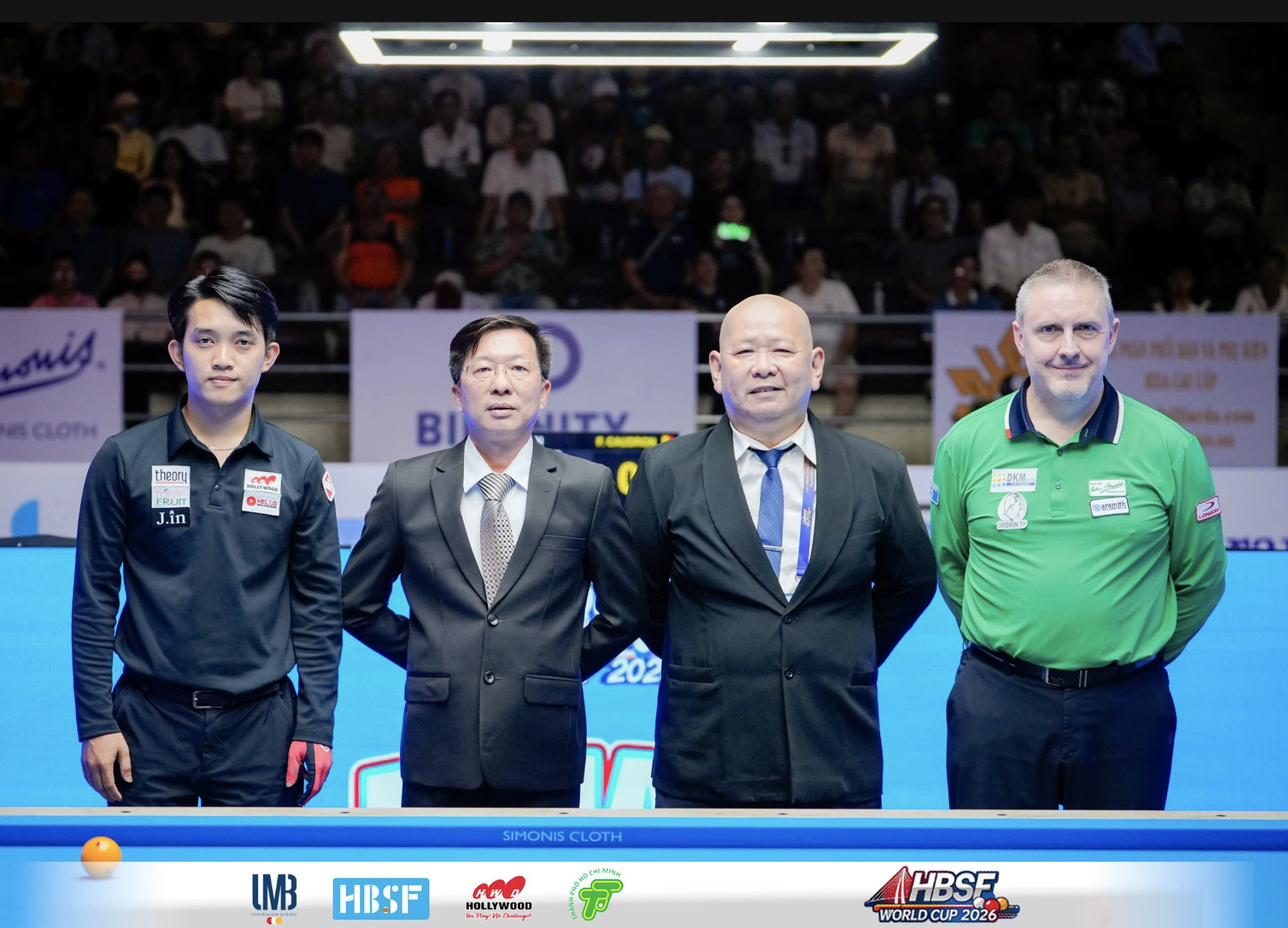 Chi&ecirc;m Hồng Th&aacute;i về nh&igrave; World Cup billiards ba băng TPHCM - Ảnh 1.