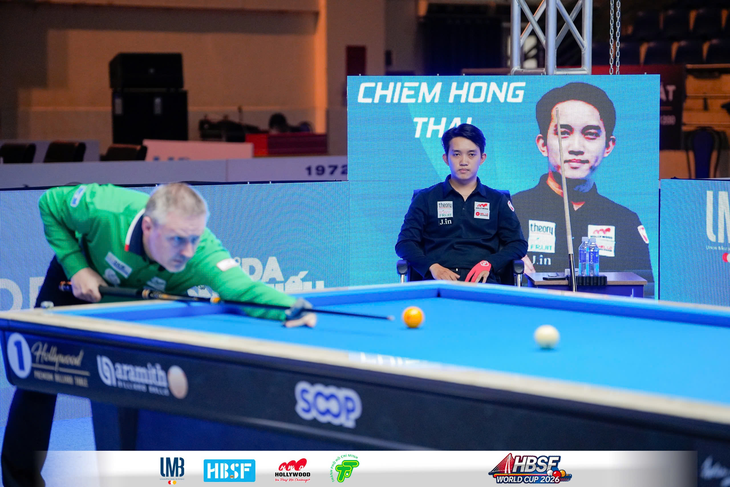 Chi&ecirc;m Hồng Th&aacute;i về nh&igrave; World Cup billiards ba băng TPHCM - Ảnh 3.