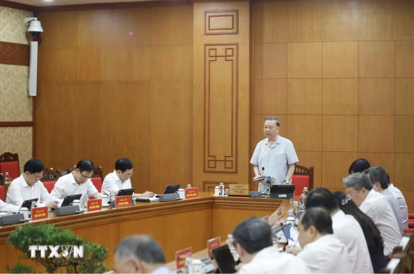 Tổng B&iacute; thư, Chủ tịch nước T&ocirc; L&acirc;m: Nghi&ecirc;n cứu khoa học cơ bản phải đổi mới mạnh mẽ - Ảnh 4.