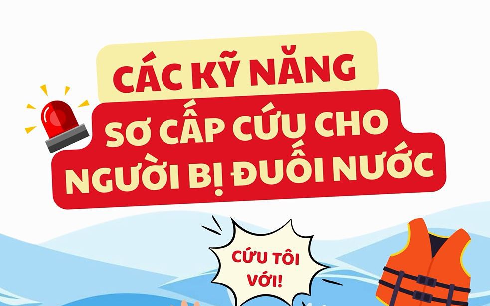 Sơ cứu đuối nước thế nào cho đúng!
