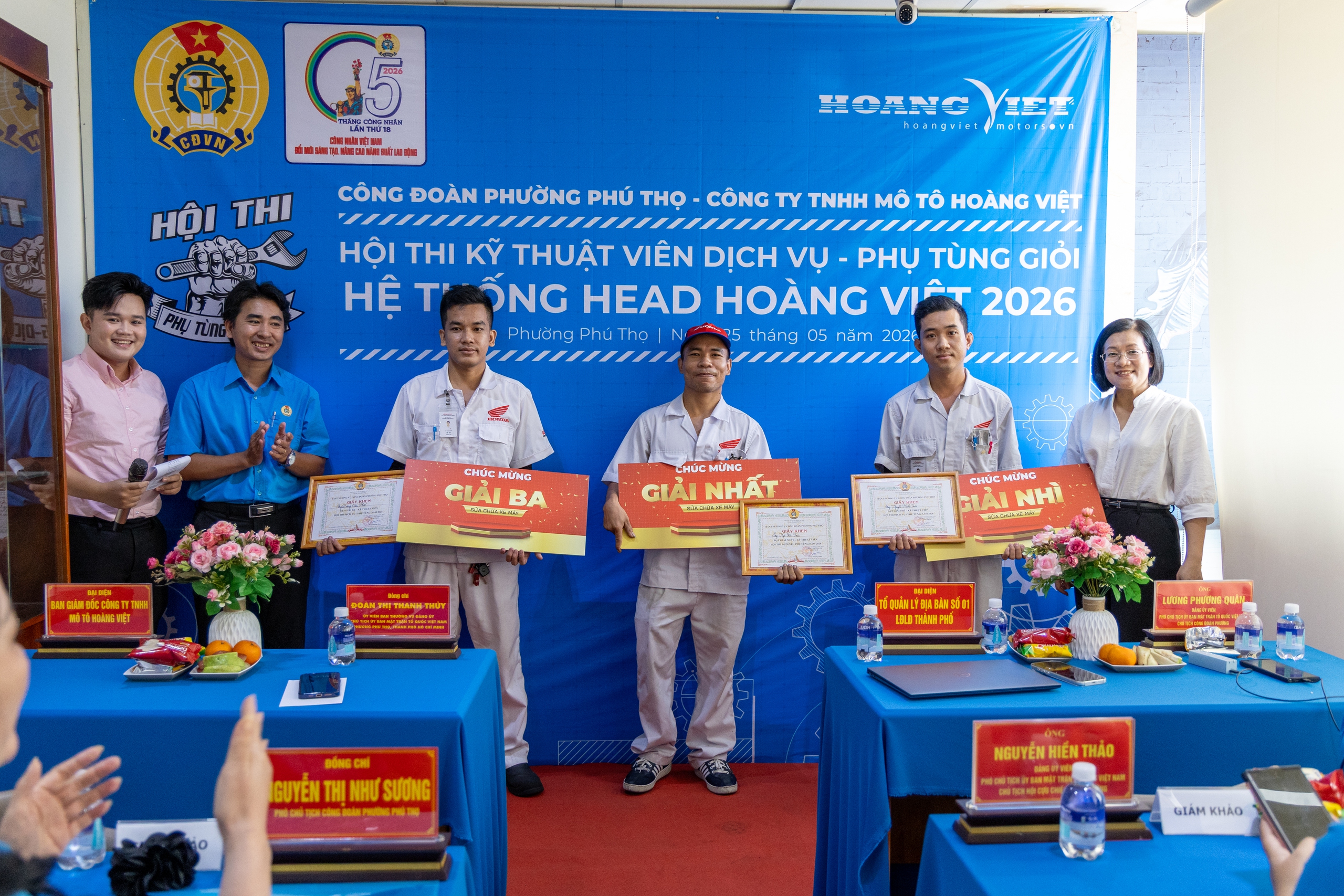 C&ocirc;ng đo&agrave;n phường Ph&uacute; Thọ tổ chức hội thi n&acirc;ng cao tay nghề cho đo&agrave;n vi&ecirc;n - lao động - Ảnh 4.