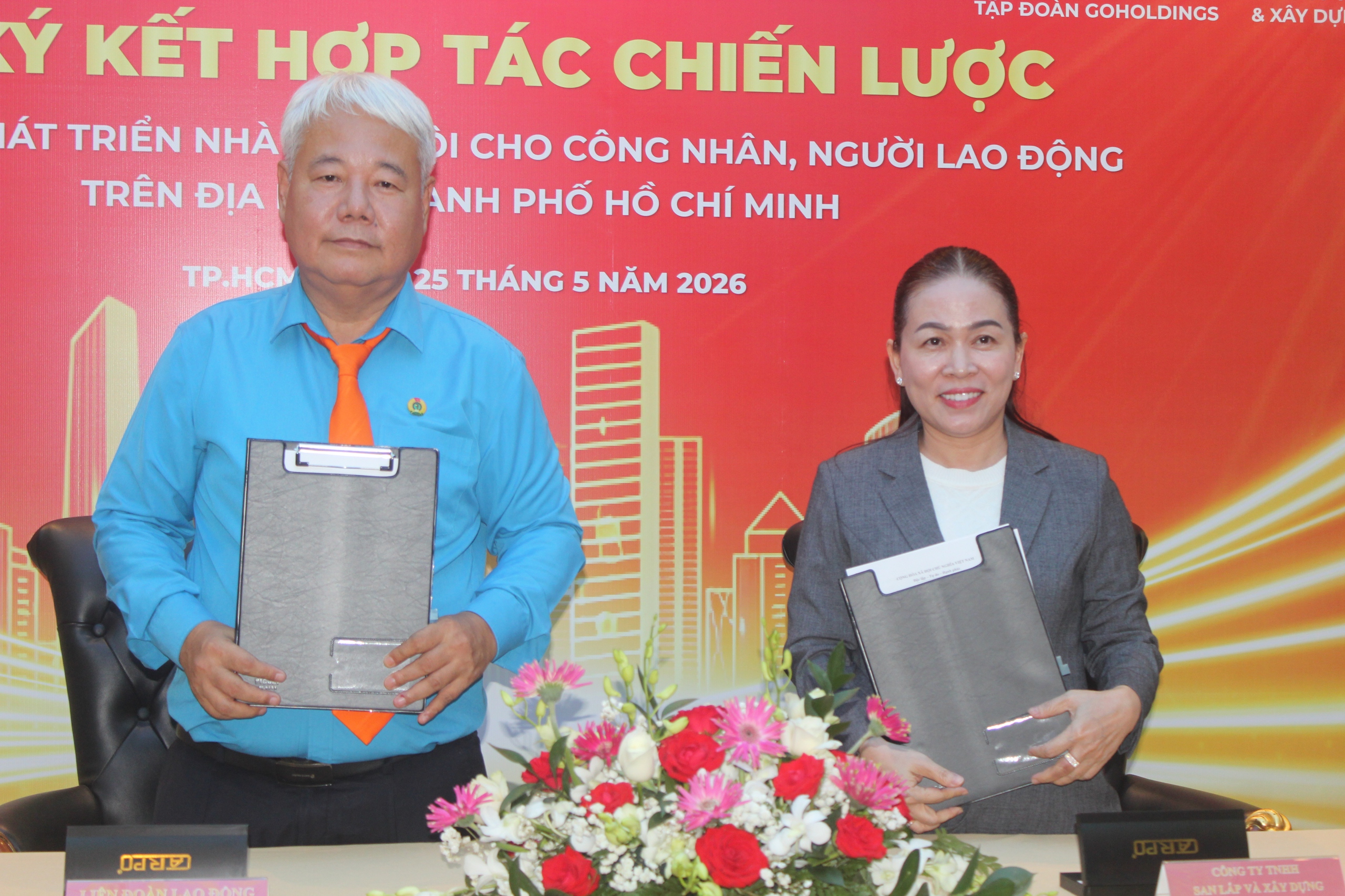LĐLĐ TPHCM mở rộng hợp t&aacute;c ph&aacute;t triển nh&agrave; ở cho c&ocirc;ng nh&acirc;n, người lao động - Ảnh 1.