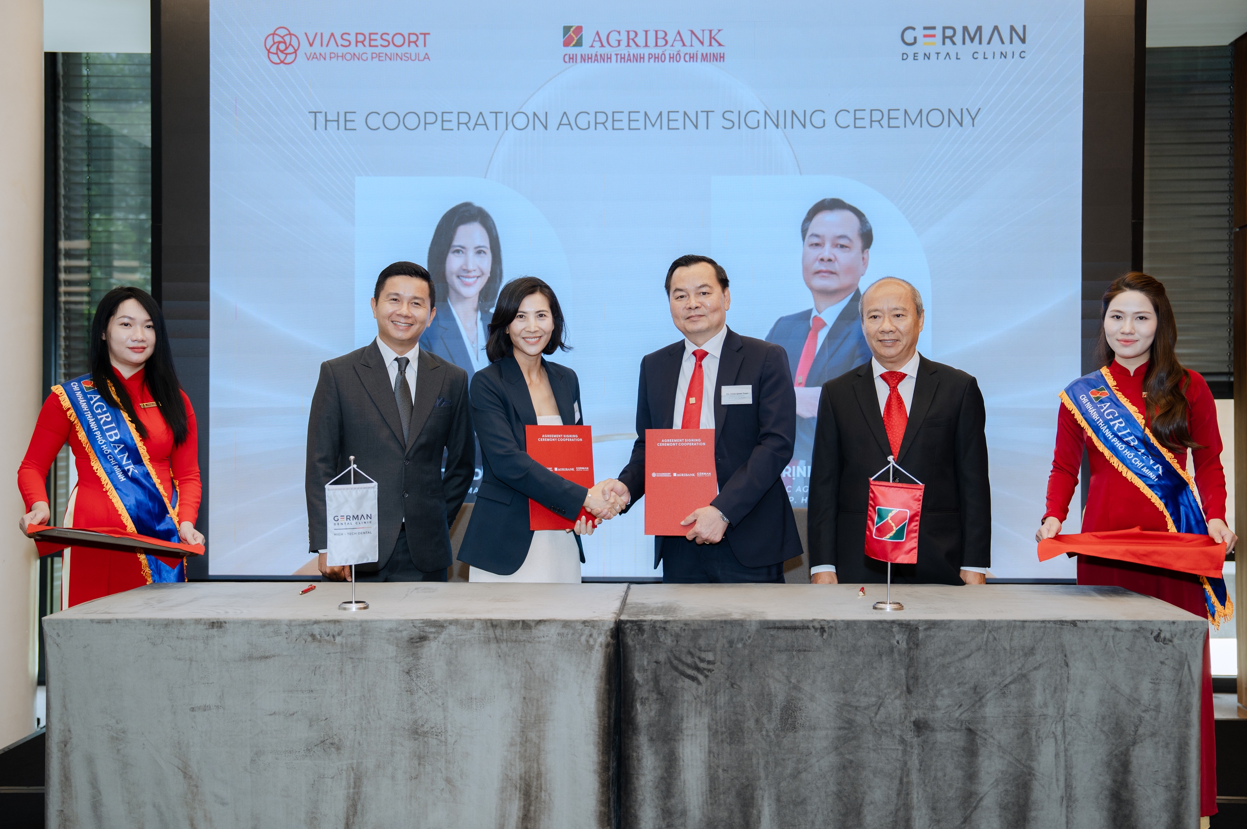 Agribank, German Dental Clinic, Vias Vân Phong Resort hợp tác phát huy sức mạnh cộng hưởng - Ảnh 3.