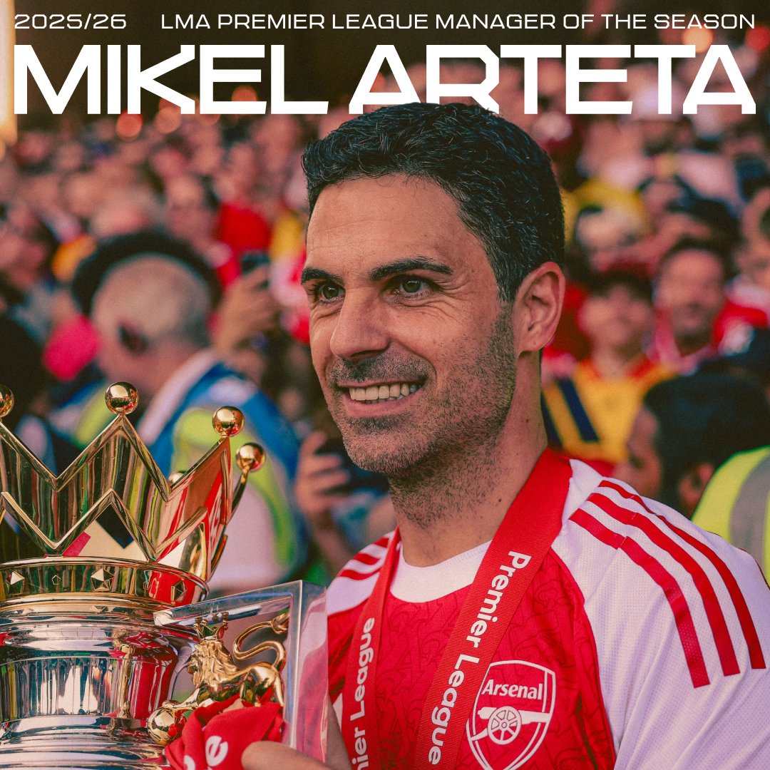 HLV Arteta được tôn vinh sau kỳ tích cùng Arsenal - Ảnh 1.