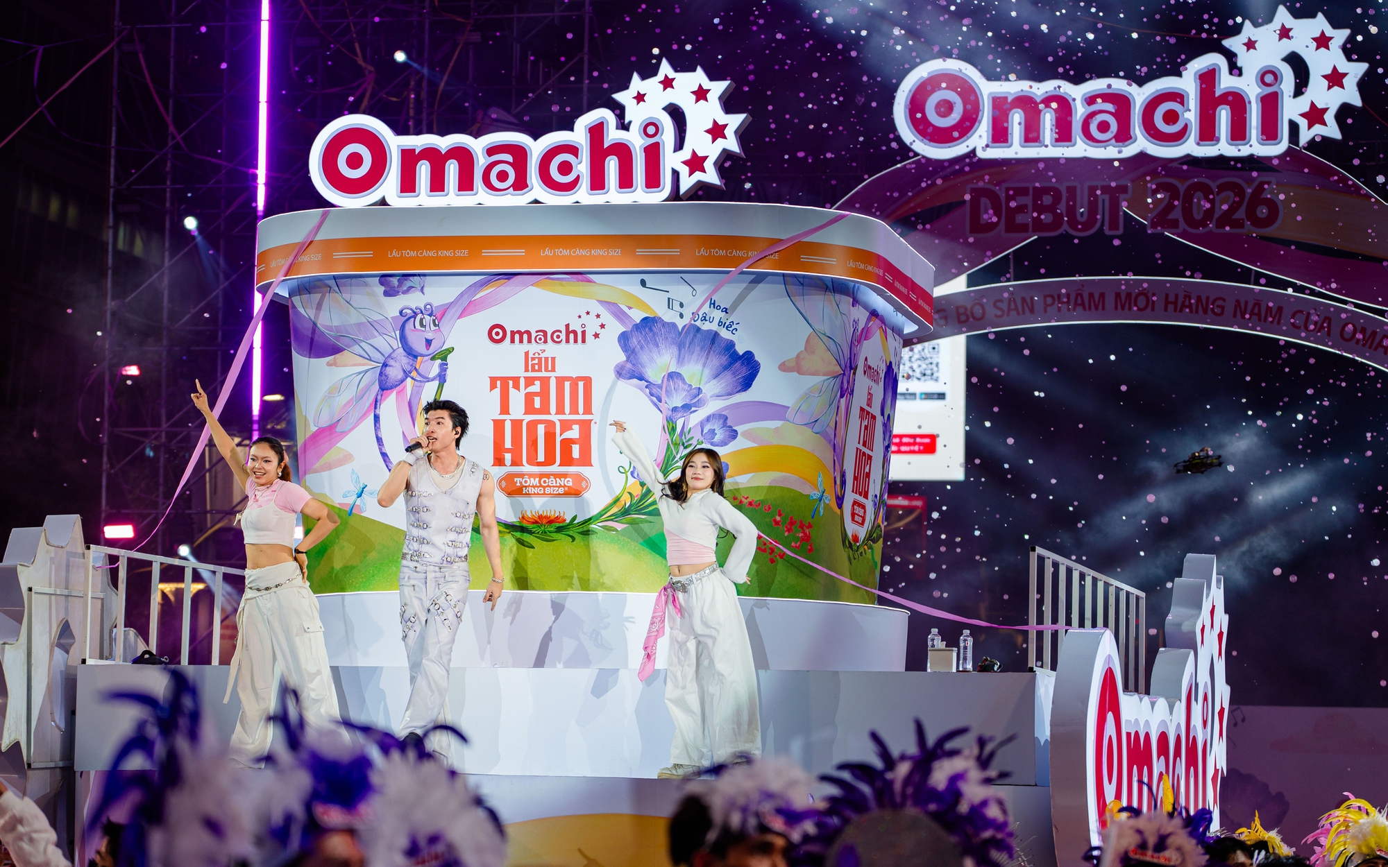 Omachi Debut 2026 - Xứ sở Tam Hoa khuấy động đại lộ Nguyễn Huệ