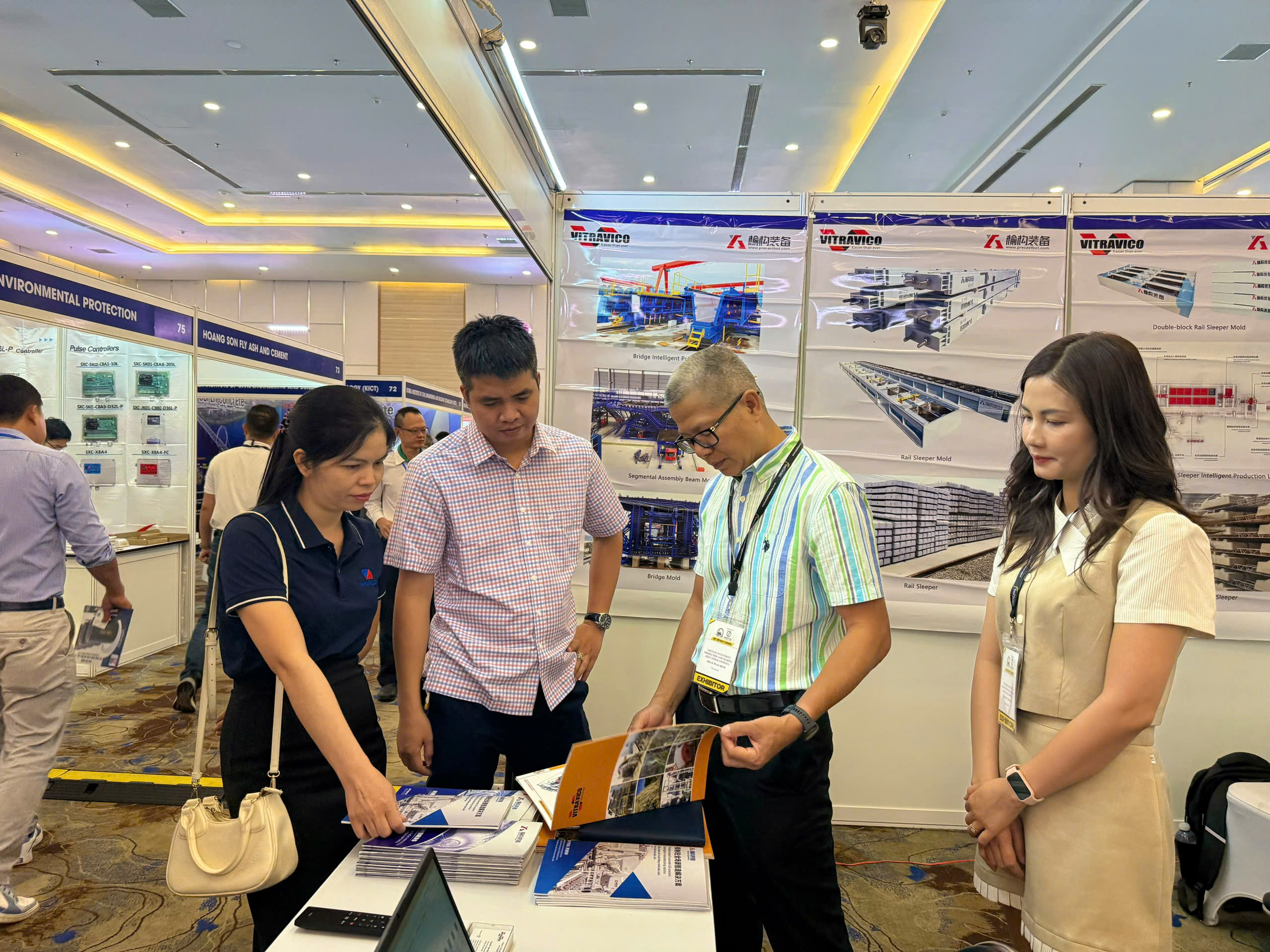 Khai mạc triển l&atilde;m quốc tế m&aacute;y m&oacute;c, thiết bị ng&agrave;nh B&ecirc; t&ocirc;ng v&agrave; Xi măng Việt Nam 2026 - Ảnh 6.