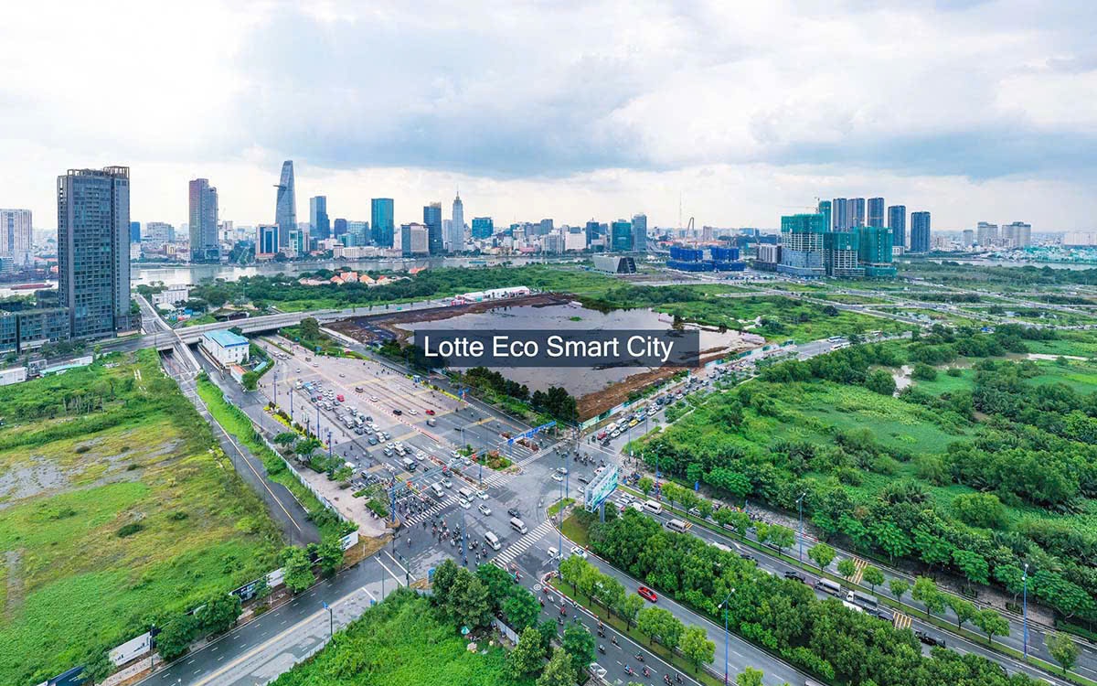 Phát Đạt "bắt tay" Lotte làm dự án 11 tòa tháp cao 50 tầng tại Thủ Thiêm