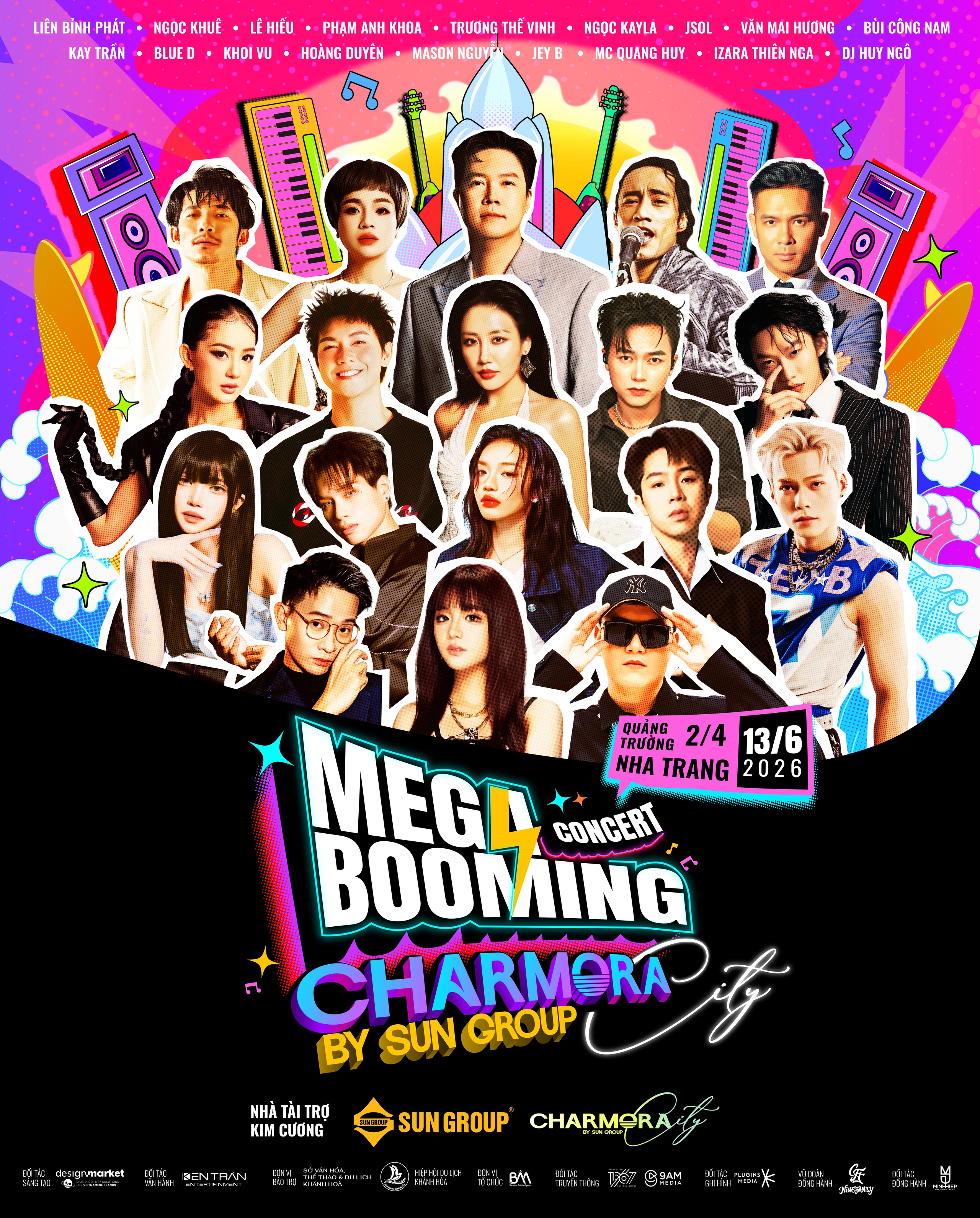 Đại nhạc hội Mega Booming đổ bộ Vịnh Ngọc - Ảnh 2.