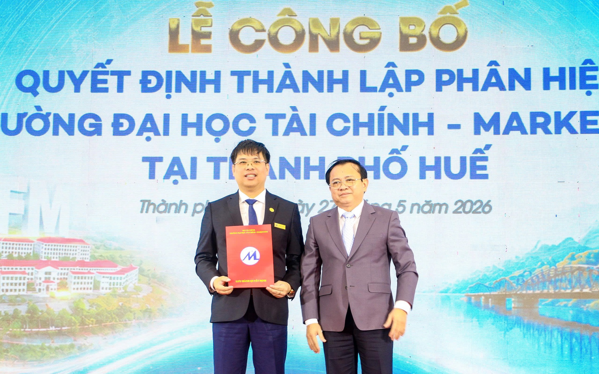 Chính thức ra mắt Phân hiệu Trường ĐH Tài chính-Marketing tại Huế