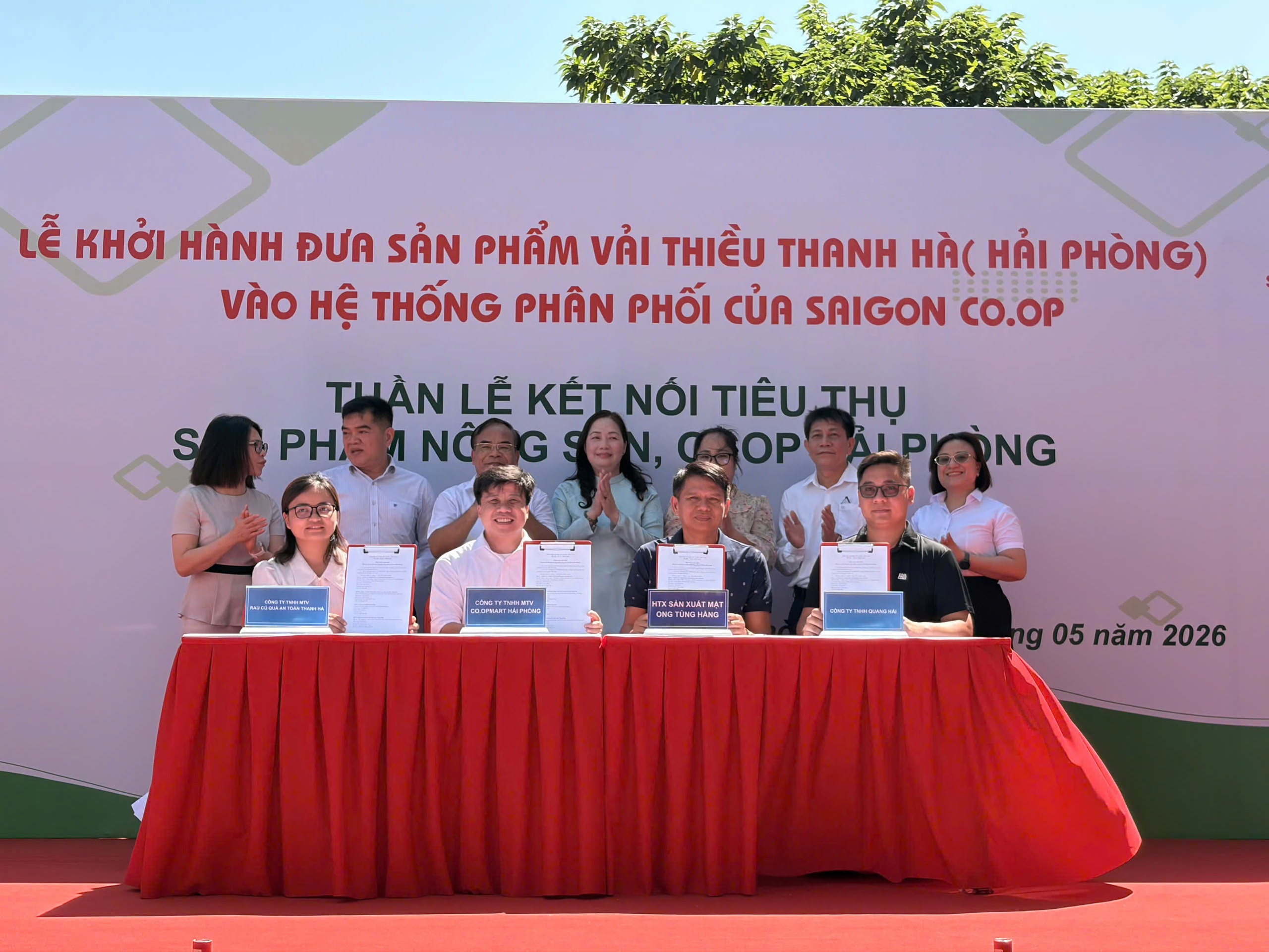 Saigon Co.op đưa 300 tấn vải Thanh Hà vào hệ thống phân phối toàn quốc - Ảnh 3.
