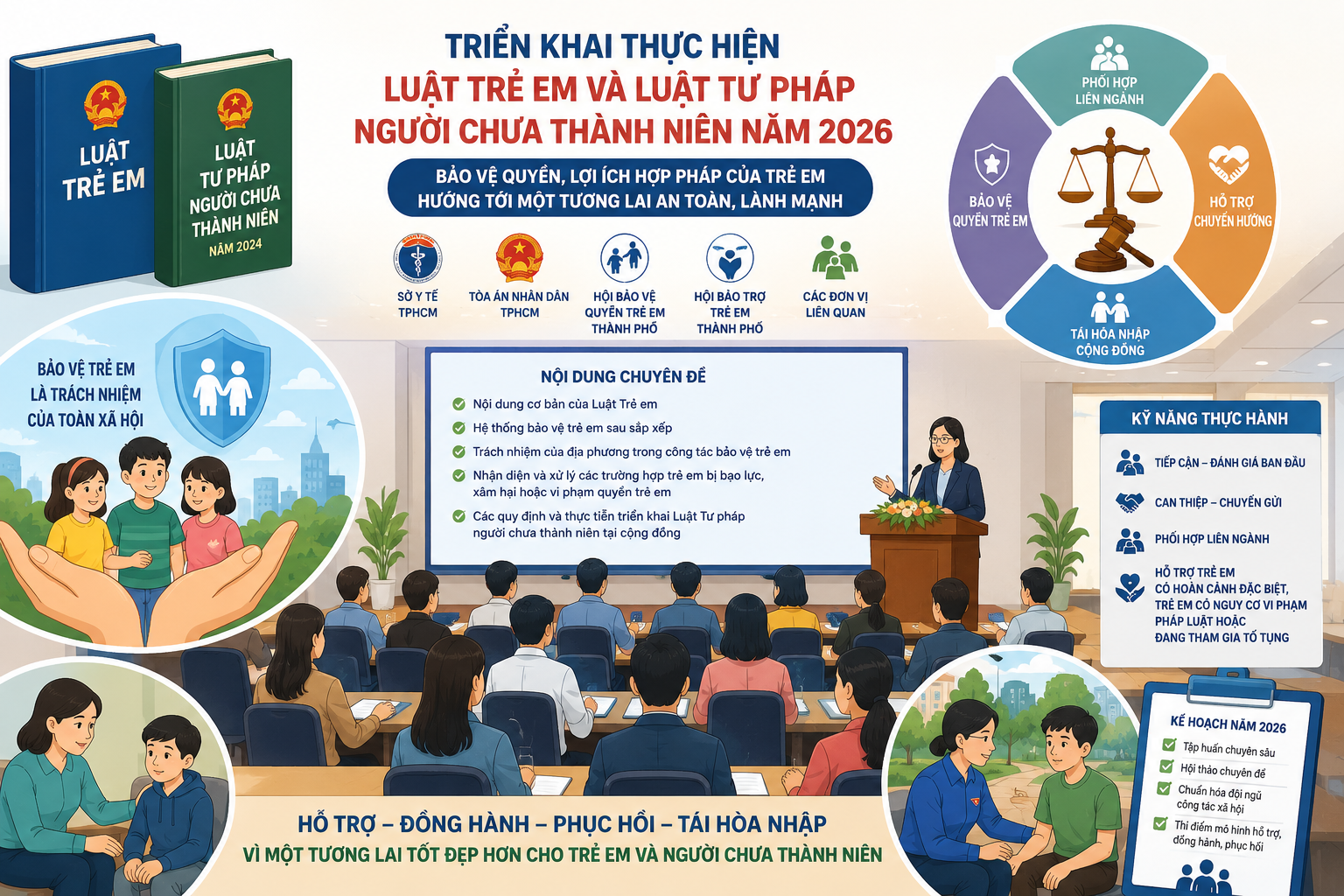 Chuyển từ “xử lý” sang “hỗ trợ tái hòa nhập” với người chưa thành niên vi phạm pháp luật - Ảnh 1.
