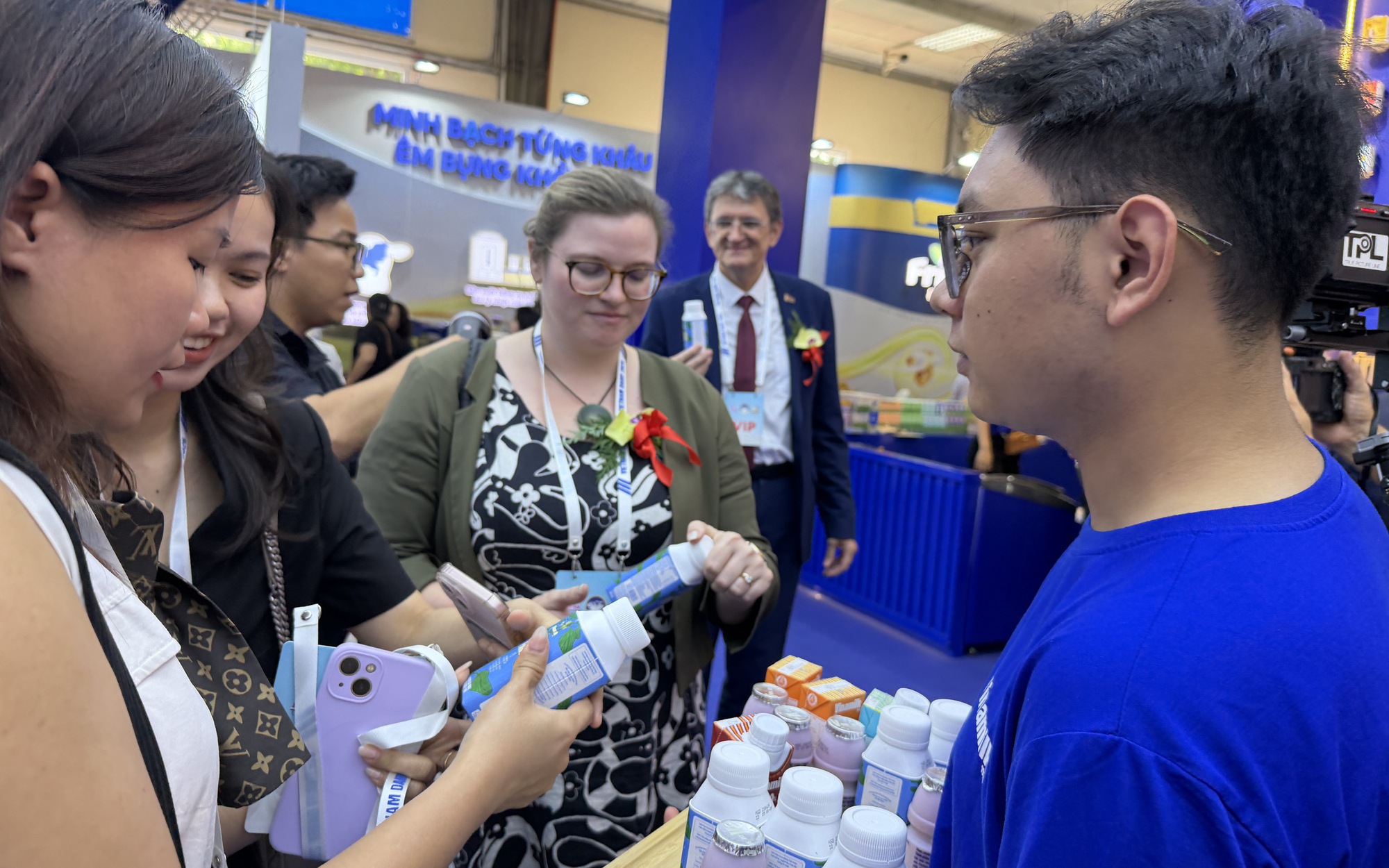 Lần đầu tiên sữa, kem và trà sữa cùng hội tụ tại triển lãm quốc tế