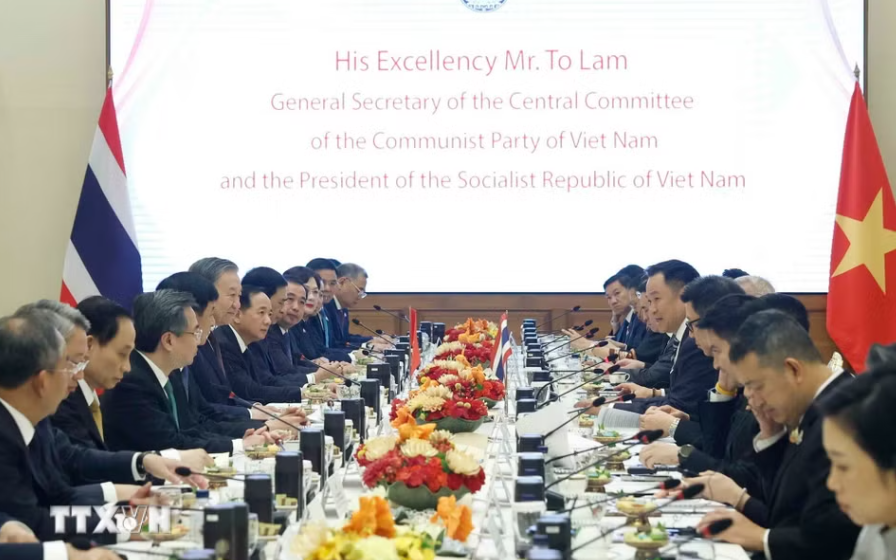 Tổng Bí thư, Chủ tịch nước Tô Lâm hội đàm với Thủ tướng Thái Lan: Tạo đột phá trong hợp tác kinh tế