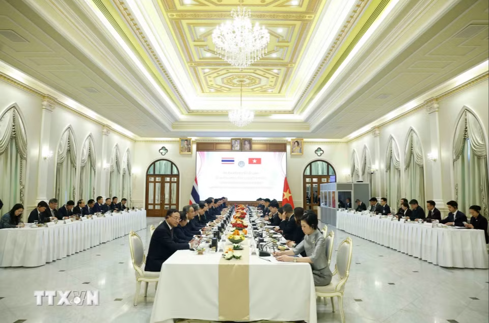 Tổng Bí thư, Chủ tịch nước Tô Lâm hội đàm với Thủ tướng Thái Lan - Ảnh 4.
