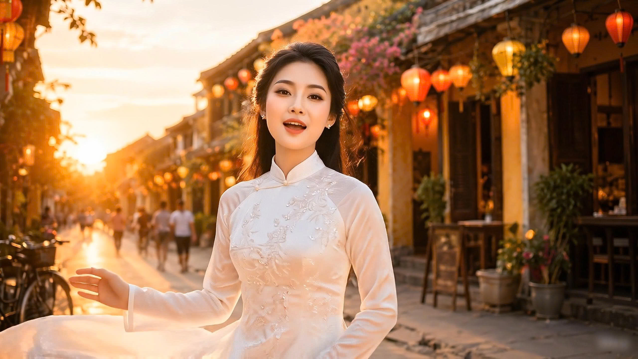 Dùng AI để đưa hình ảnh áo dài Việt Nam đến gần giới trẻ - Ảnh 7.