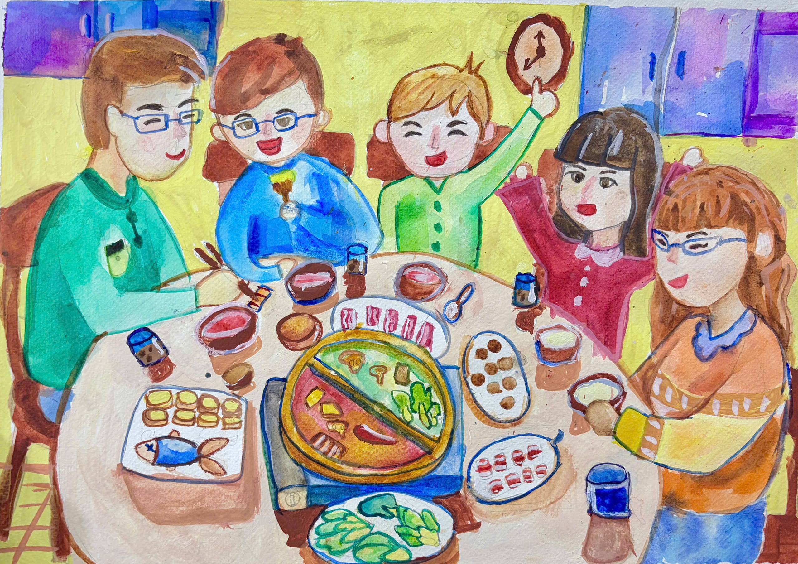 Triển l&atilde;m Mỹ thuật thiếu nhi "M&agrave;u y&ecirc;u thương 03" - Ảnh 15.