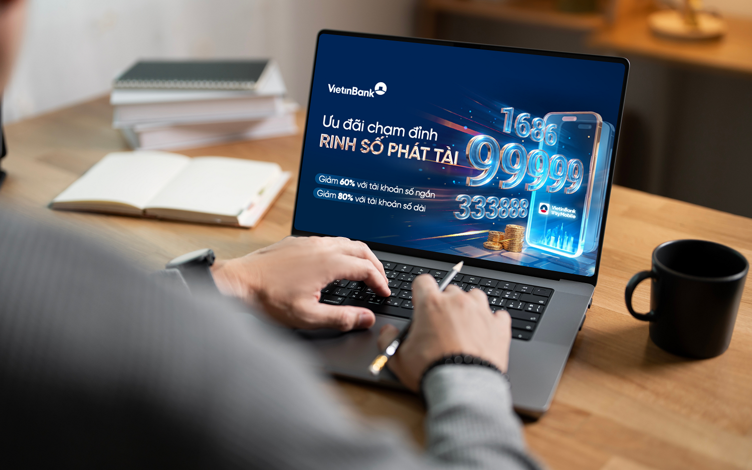 Cơ hội sở hữu tài khoản số đẹp từ ưu đãi lớn nhất năm của VietinBank