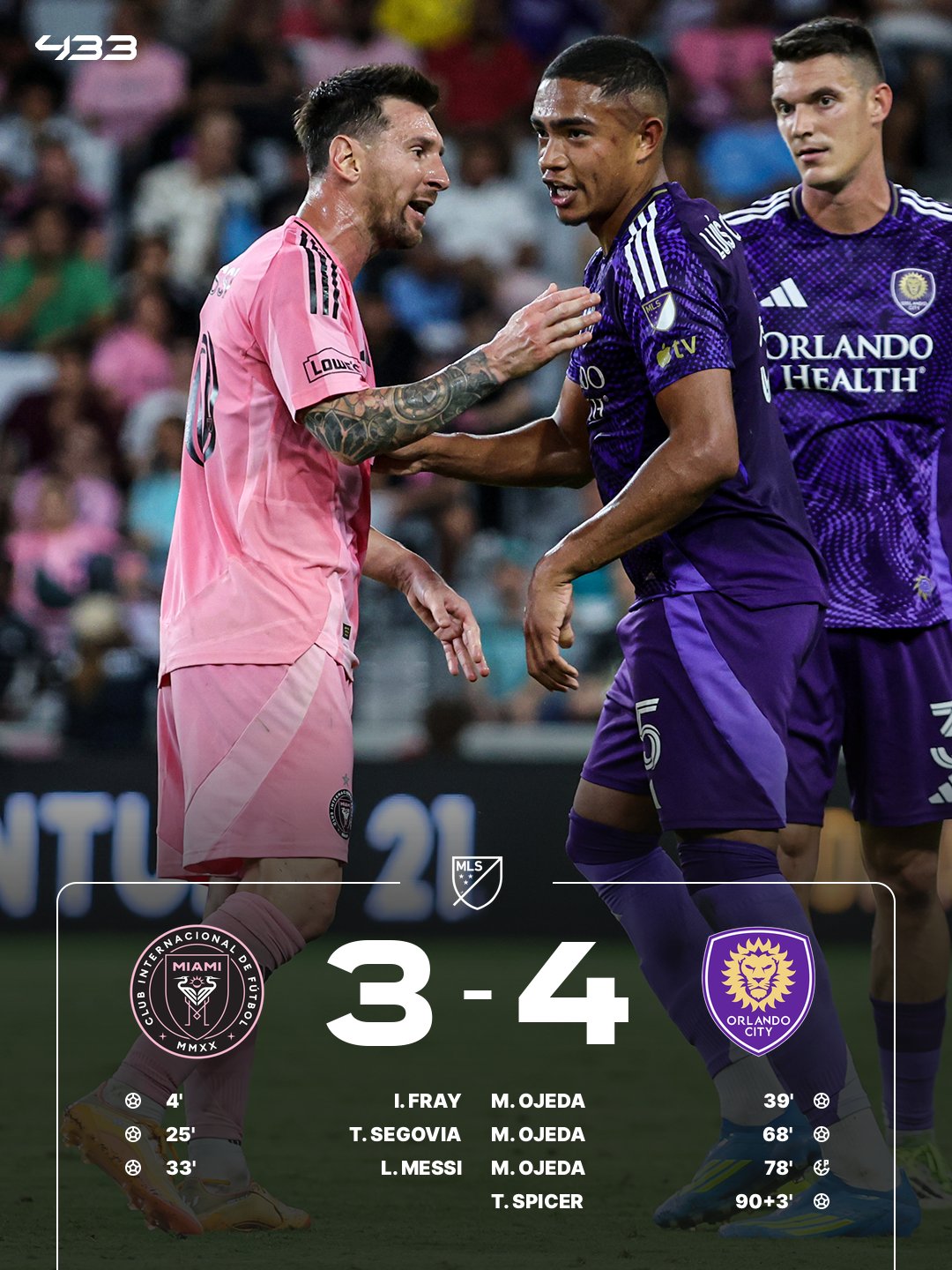 Messi nổ súng đưa Inter Miami dẫn 3 bàn nhưng vẫn thua đau - Ảnh 1.
