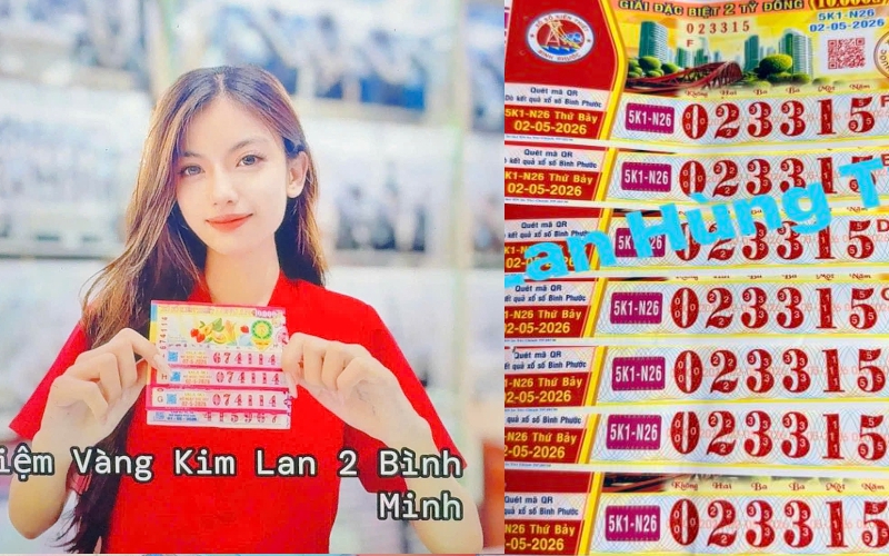 “Bí ẩn” 16 vé trúng giải độc đắc xổ số miền Nam