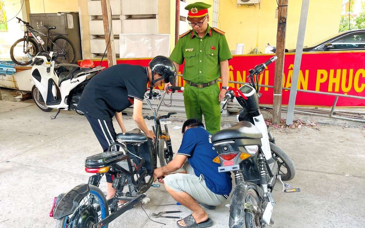Tăng cường kiểm tra, xử lý học sinh “độ” xe đạp điện
