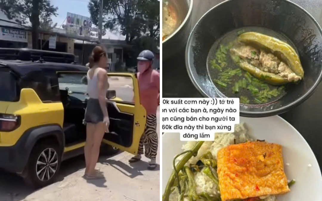 Bài bóc phốt dĩa cơm 35.000 đồng gây “bão mạng”