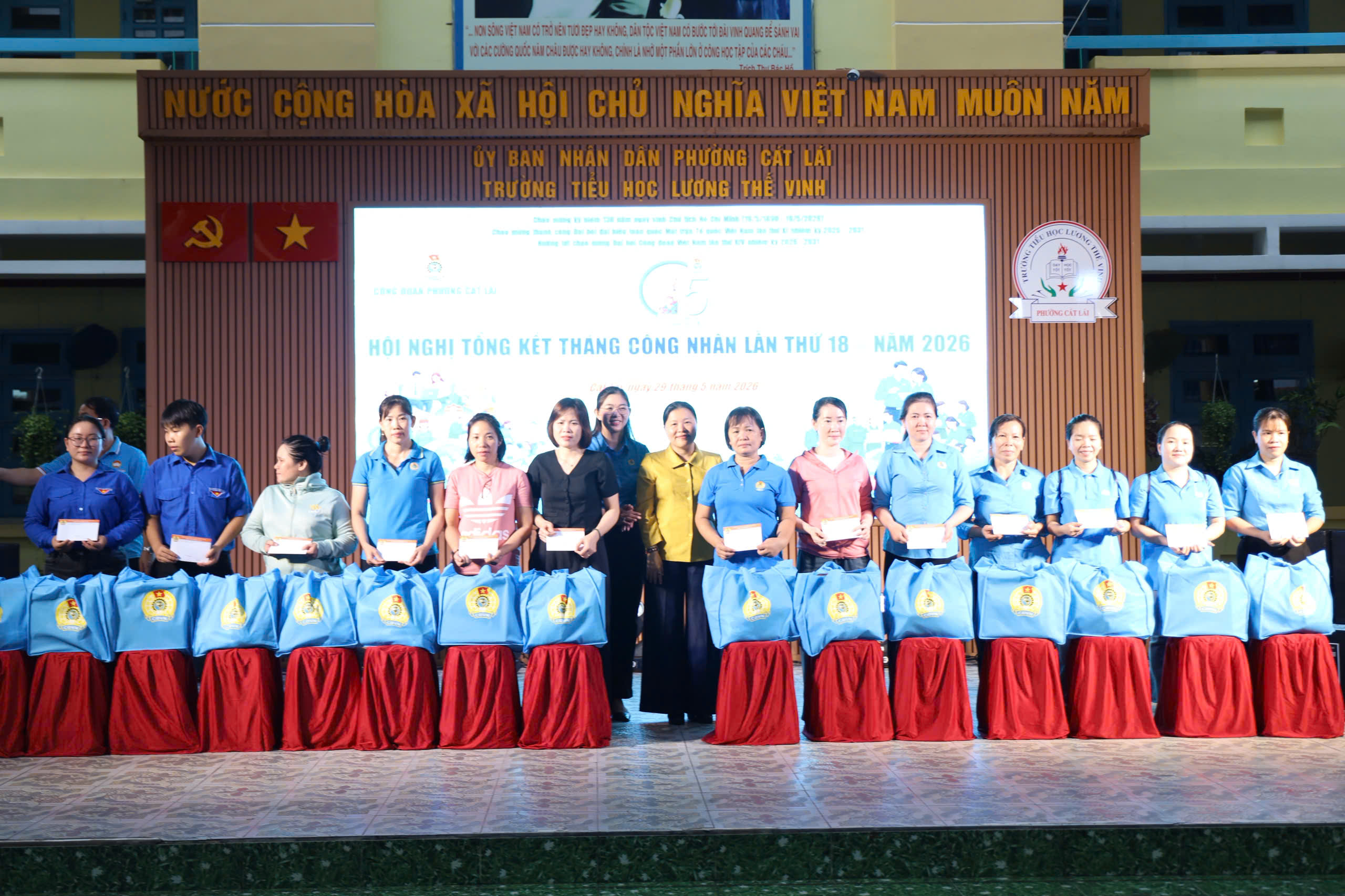 C&ocirc;ng đo&agrave;n phường C&aacute;t L&aacute;i, TPHCM: Nhiều hoạt động &yacute; nghĩa hướng về đo&agrave;n vi&ecirc;n - lao động - Ảnh 1.