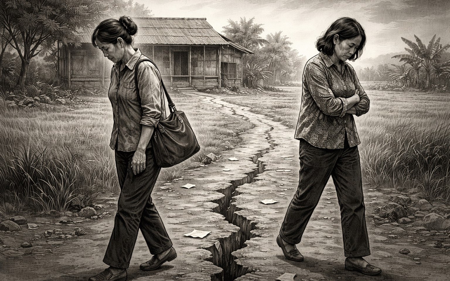 Lòng tham lấn át tình máu mủ