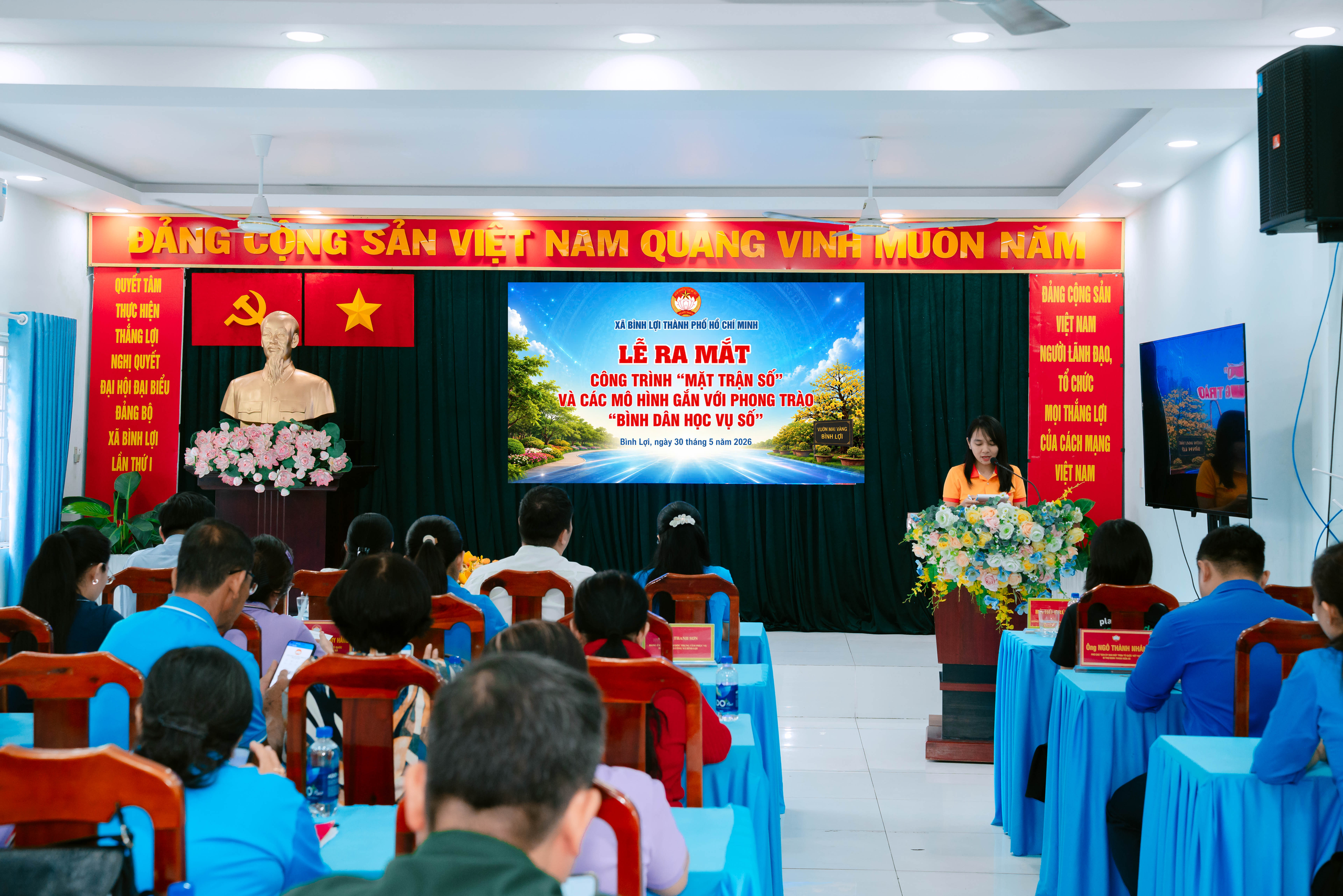 TPHCM: X&atilde; B&igrave;nh Lợi ra mắt c&ocirc;ng tr&igrave;nh "Mặt trận số" - Ảnh 1.