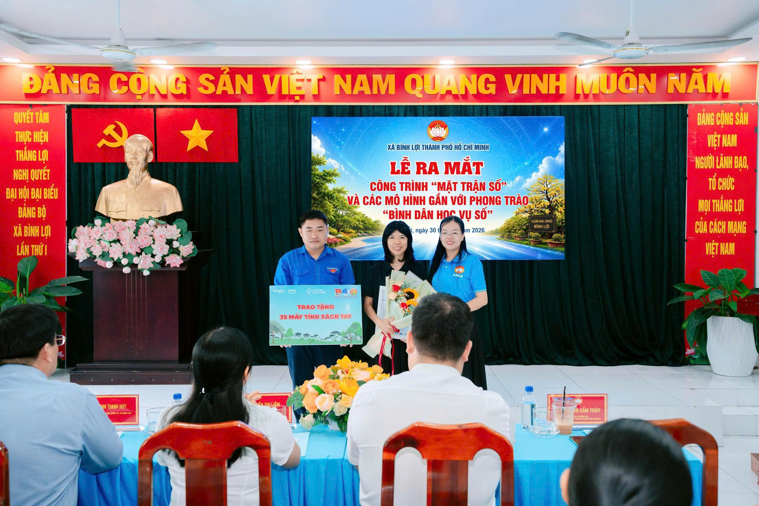 TPHCM: X&atilde; B&igrave;nh Lợi ra mắt c&ocirc;ng tr&igrave;nh "Mặt trận số" - Ảnh 4.