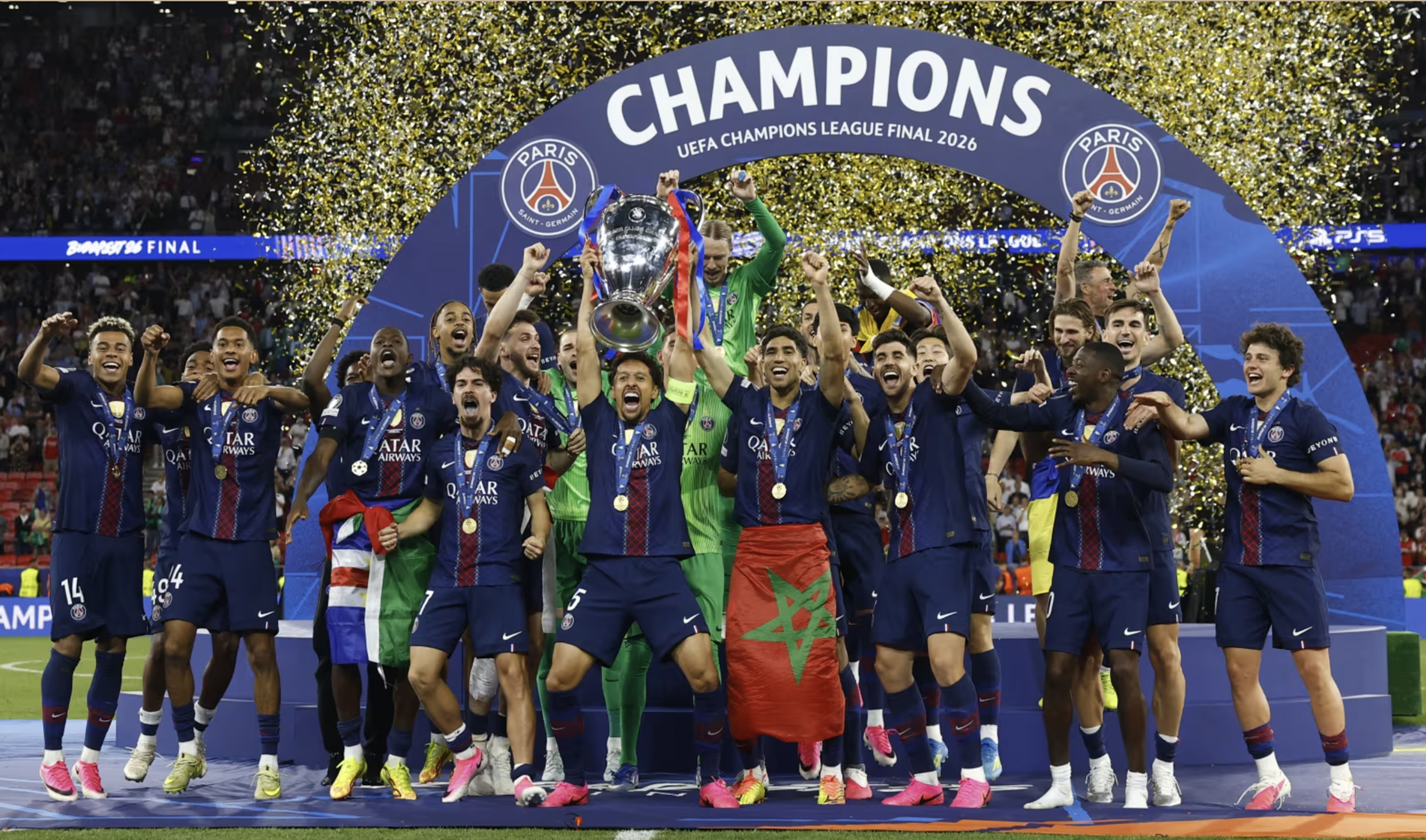 PSG thăng hoa, vươn lên vị thế mới - Ảnh 1.