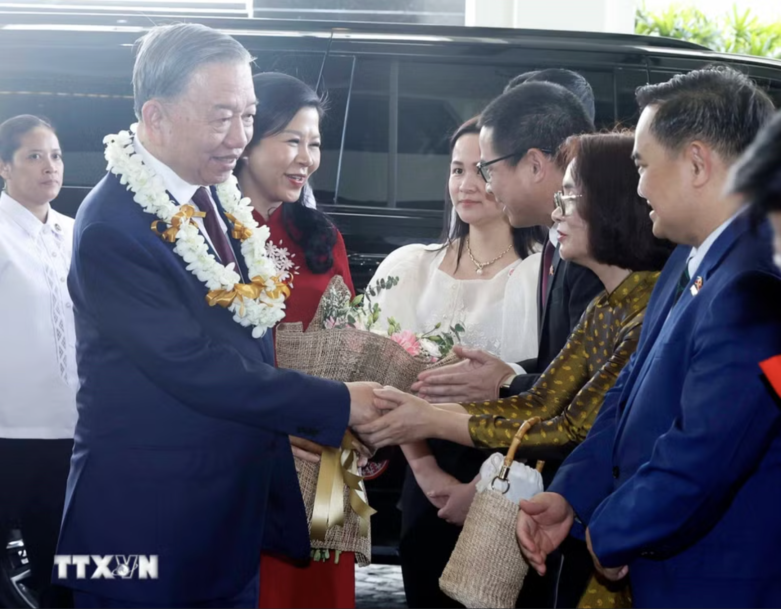 Tổng Bí thư, Chủ tịch nước Tô Lâm và Phu nhân bắt đầu thăm Philippines - Ảnh 6.