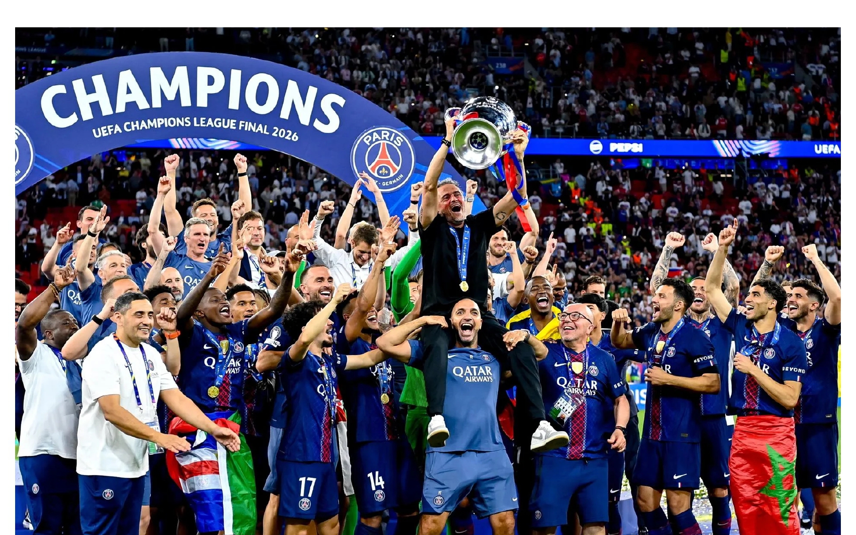 Bảo vệ ngai vàng Champions League: PSG gia nhập nhóm tinh hoa châu Âu