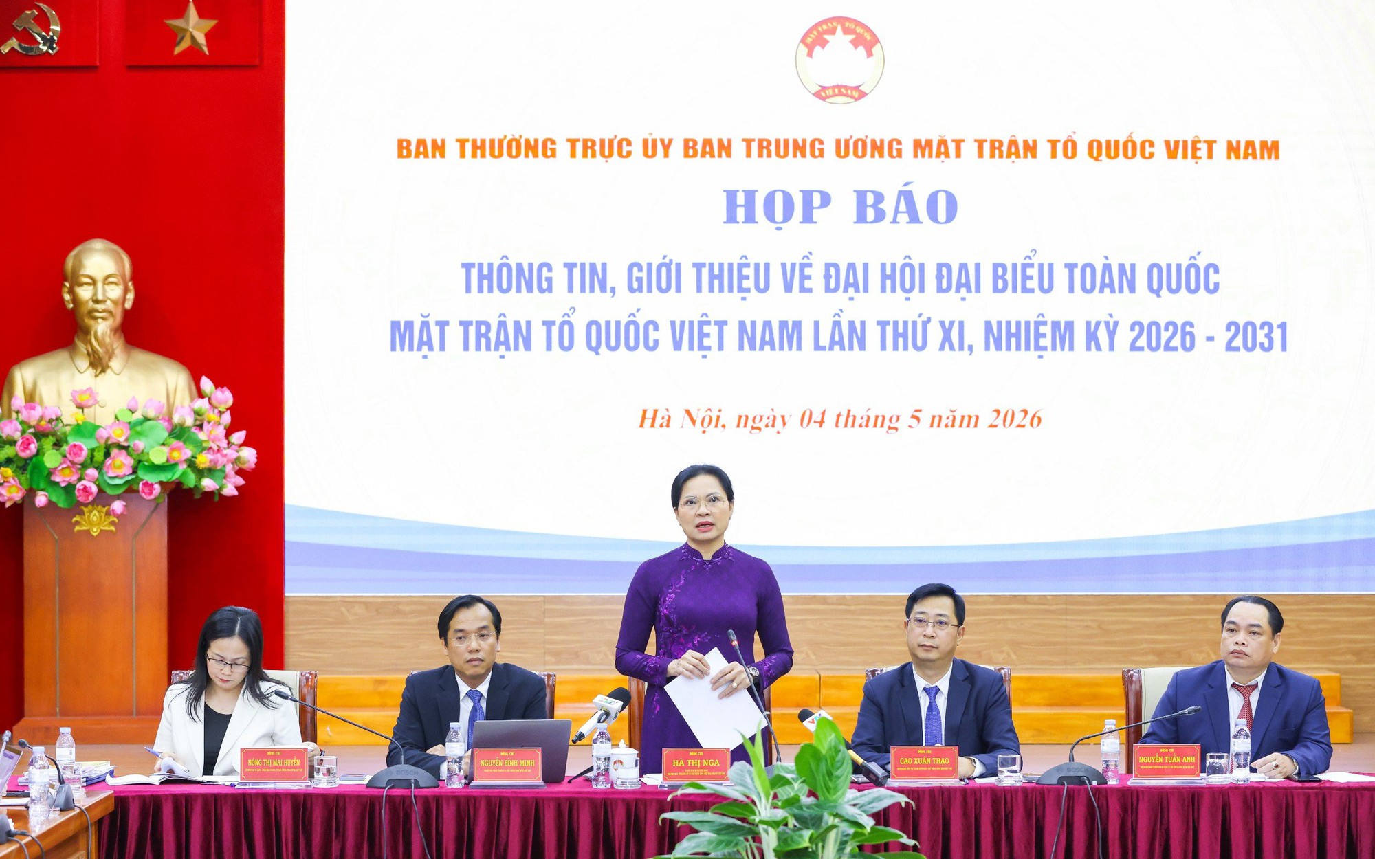 Hơn 1.300 đại biểu dự Đại hội toàn quốc Mặt trận Tổ quốc Việt Nam